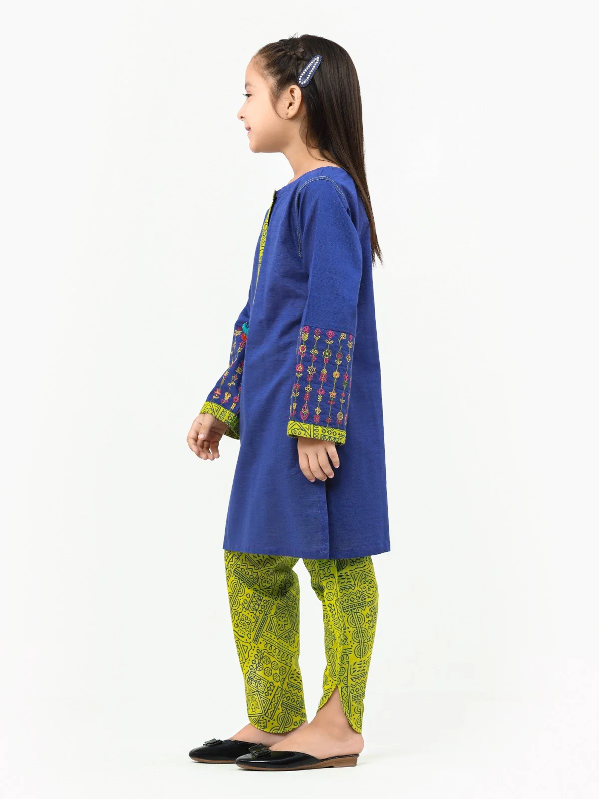 Girl's Royal Blue Pret - EGTKE22-70339 (2-Pcs) - Image 6