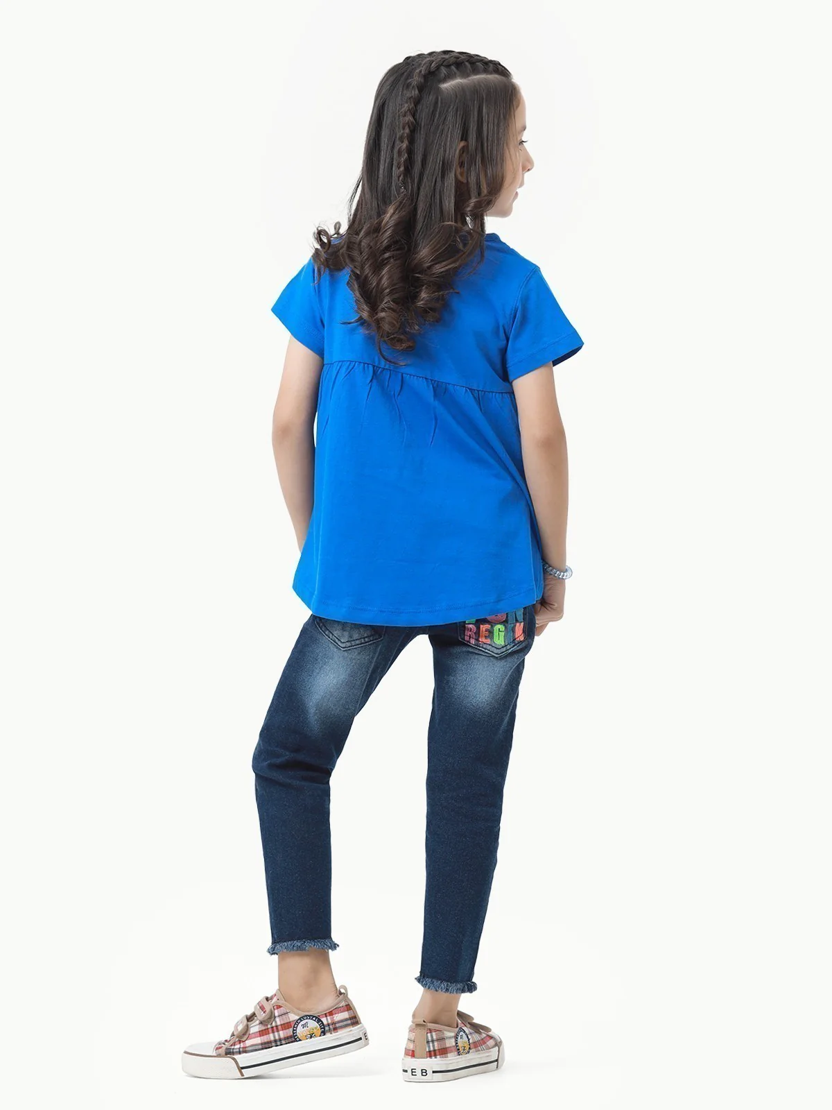 Girl's Royal Blue Top - EGTK23-026 - Image 4