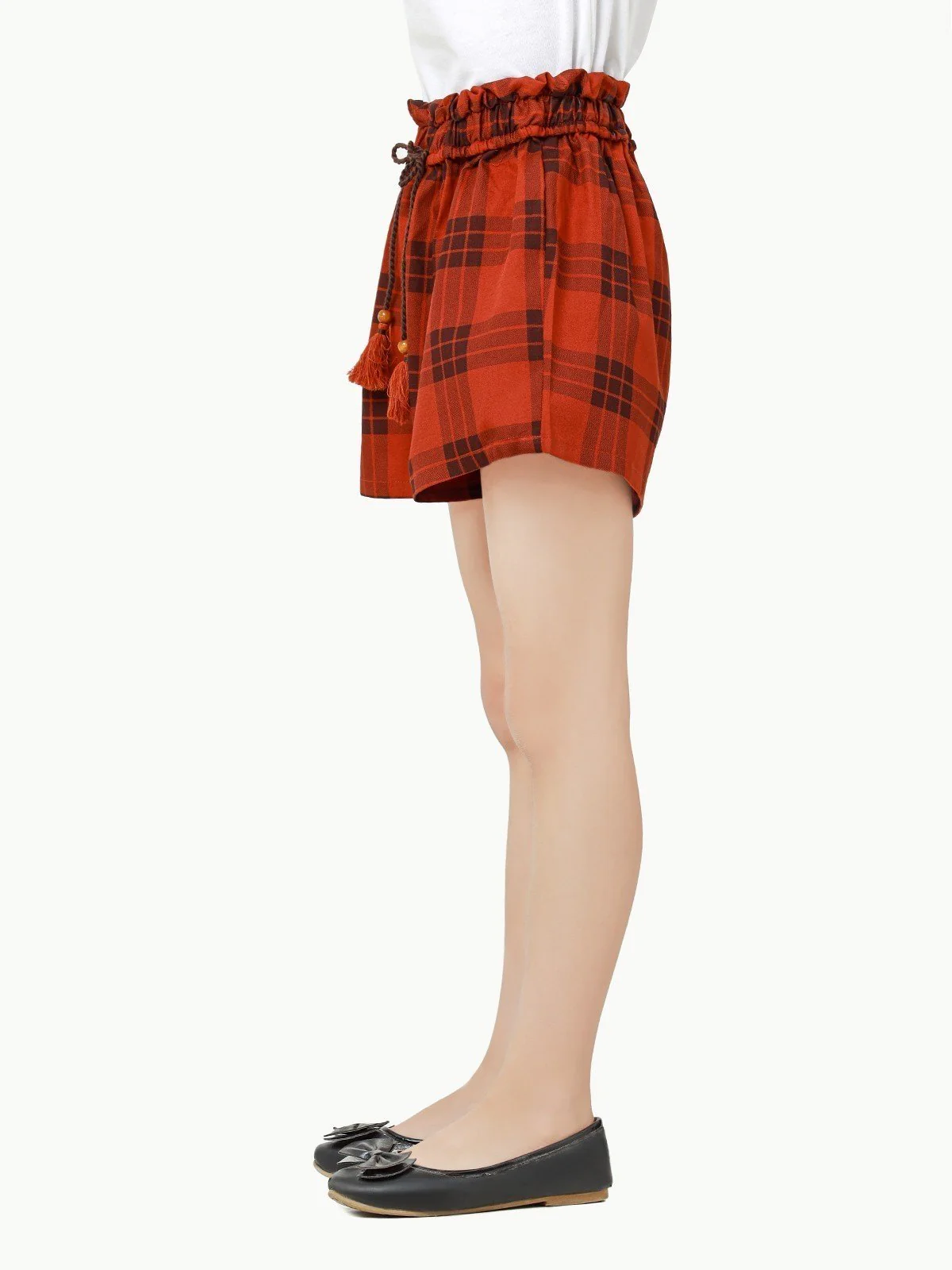 Girl's Rust Shorts - EGBS22-028 - Image 2