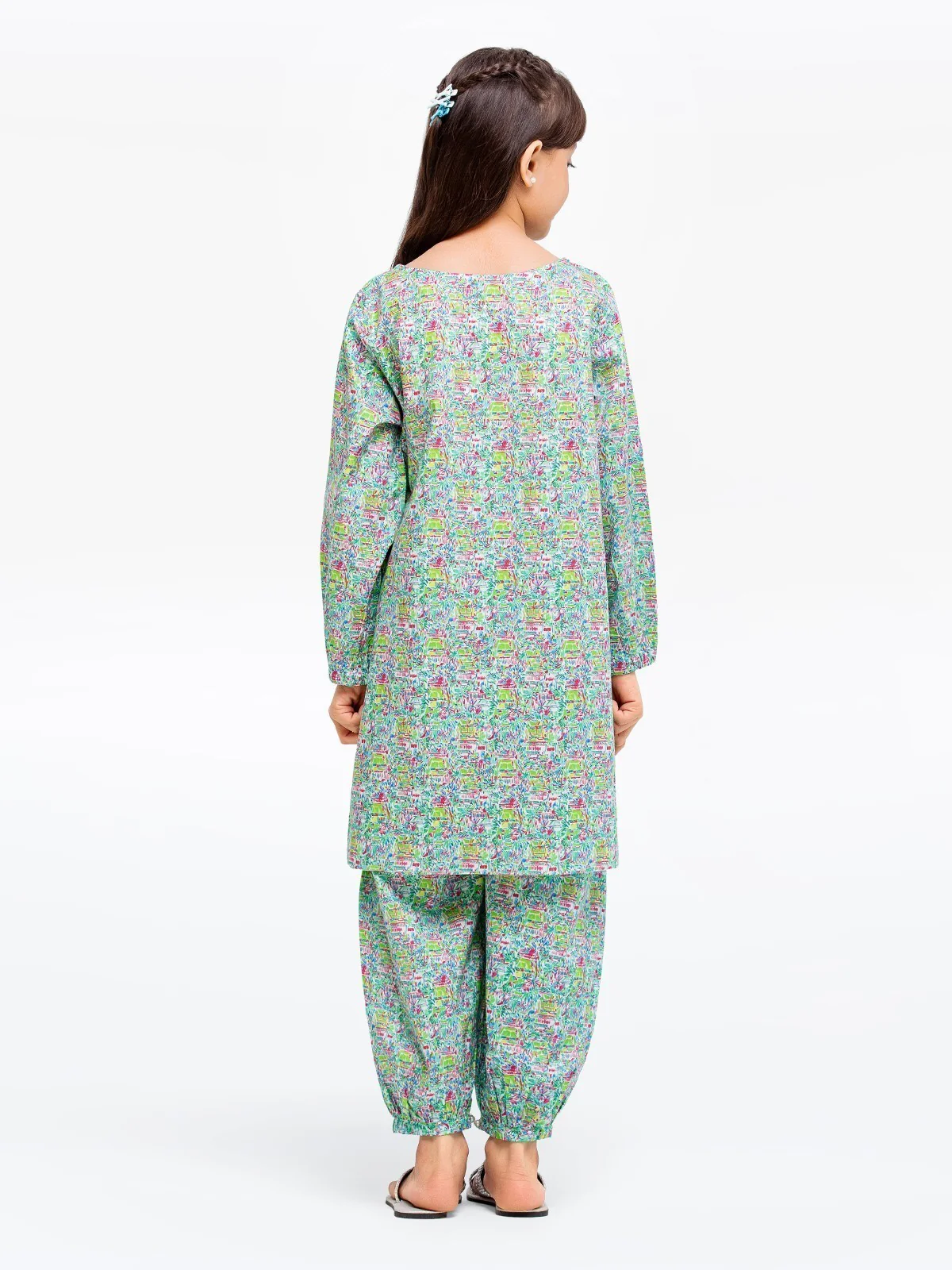 Girl's Sea Green Pret - EGTKP23-70427ST - Image 6
