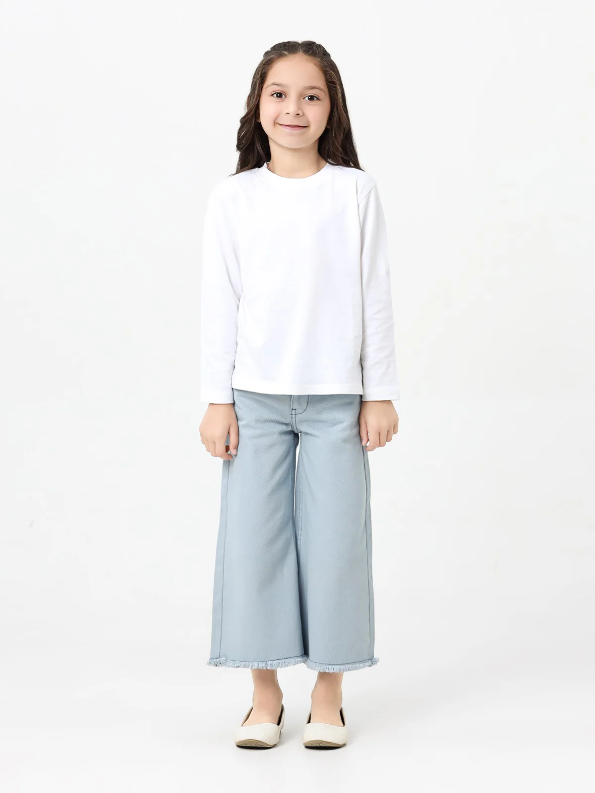 Girl's Sky Blue Pant - EGBPD23-005 - Image 2