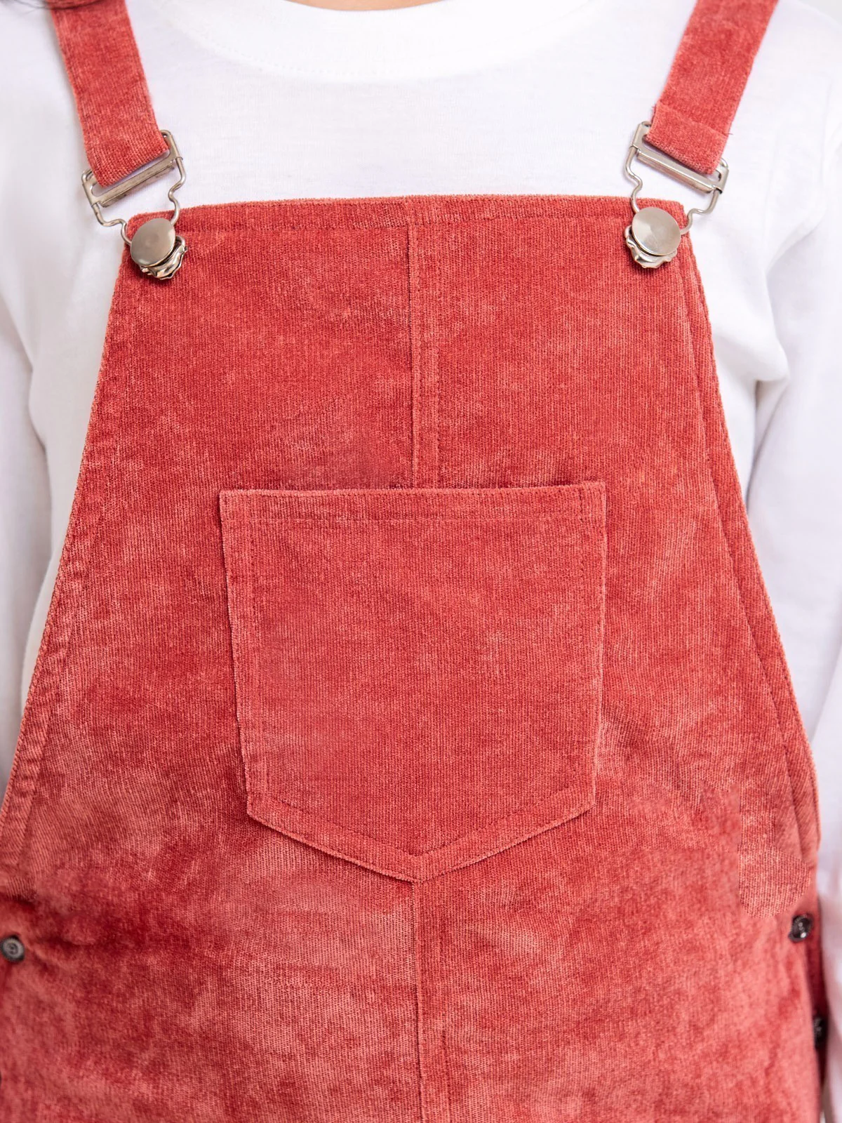 Girl's Tea Pink Dungaree - EGTDC22-002 - Image 4