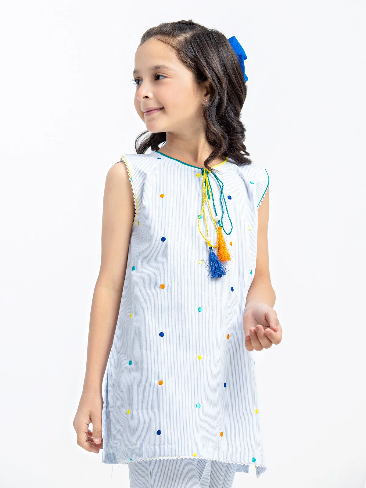 Girl's Poly Cotton Co-ord Set - EGTCS23-001 - Image 2