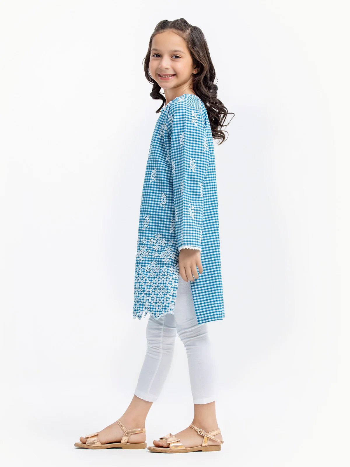 Girl's White & Blue Pret - EGTKE23-70623S - Image 4