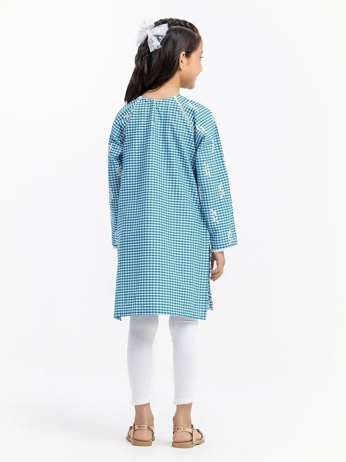 Girl's White & Blue Pret - EGTKE23-70623S - Image 6