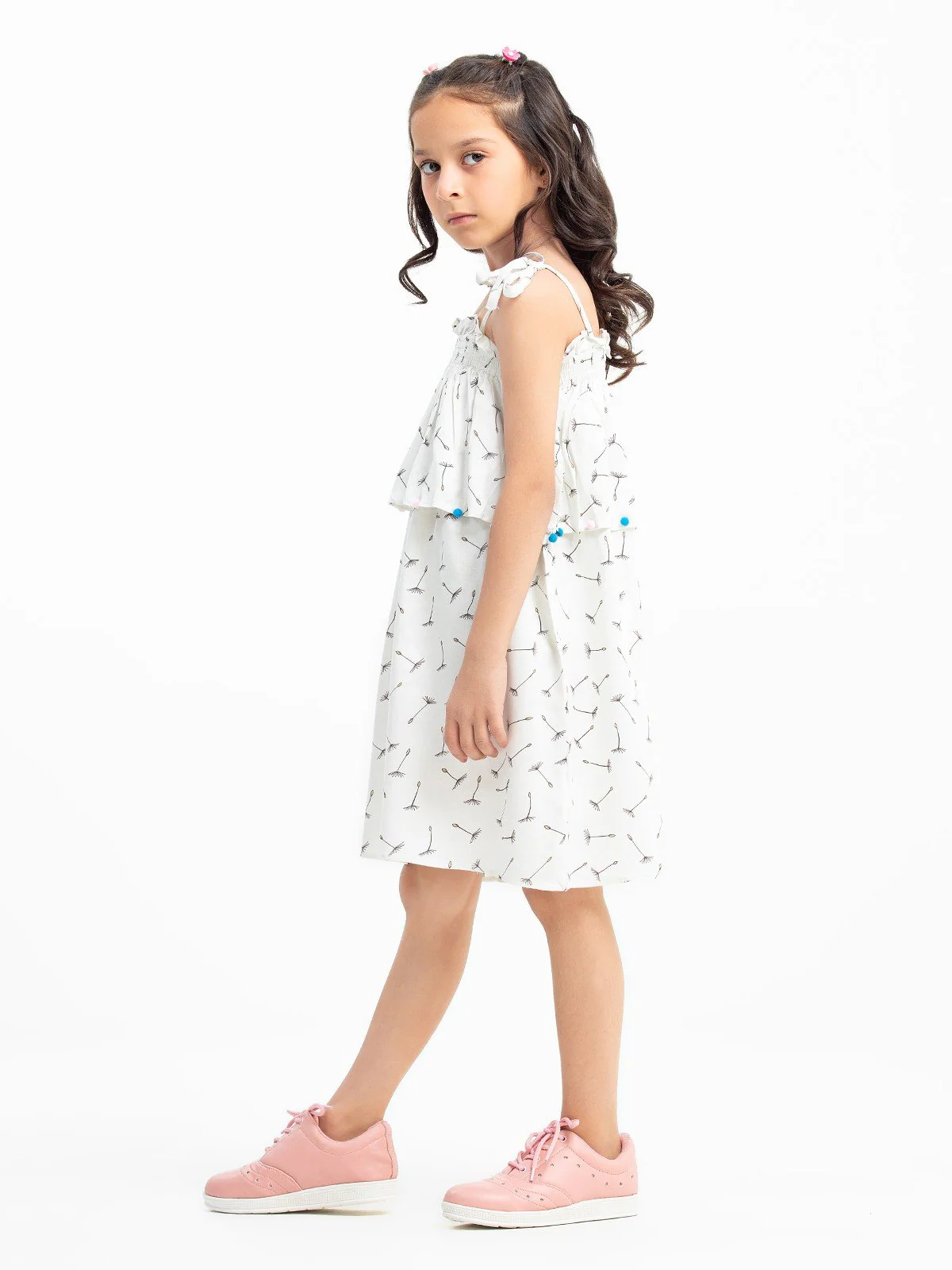 Girl's White Frock - EGTFW22S-200015 - Image 3