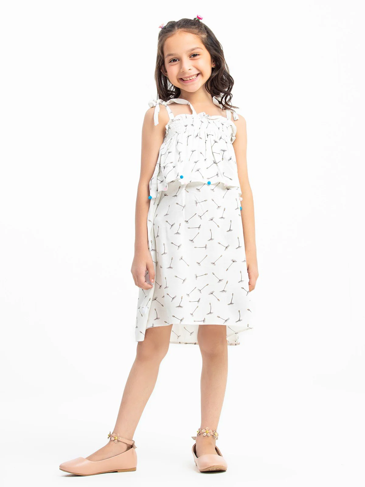 Girl's White Frock - EGTFW22S-200015 - Image 4