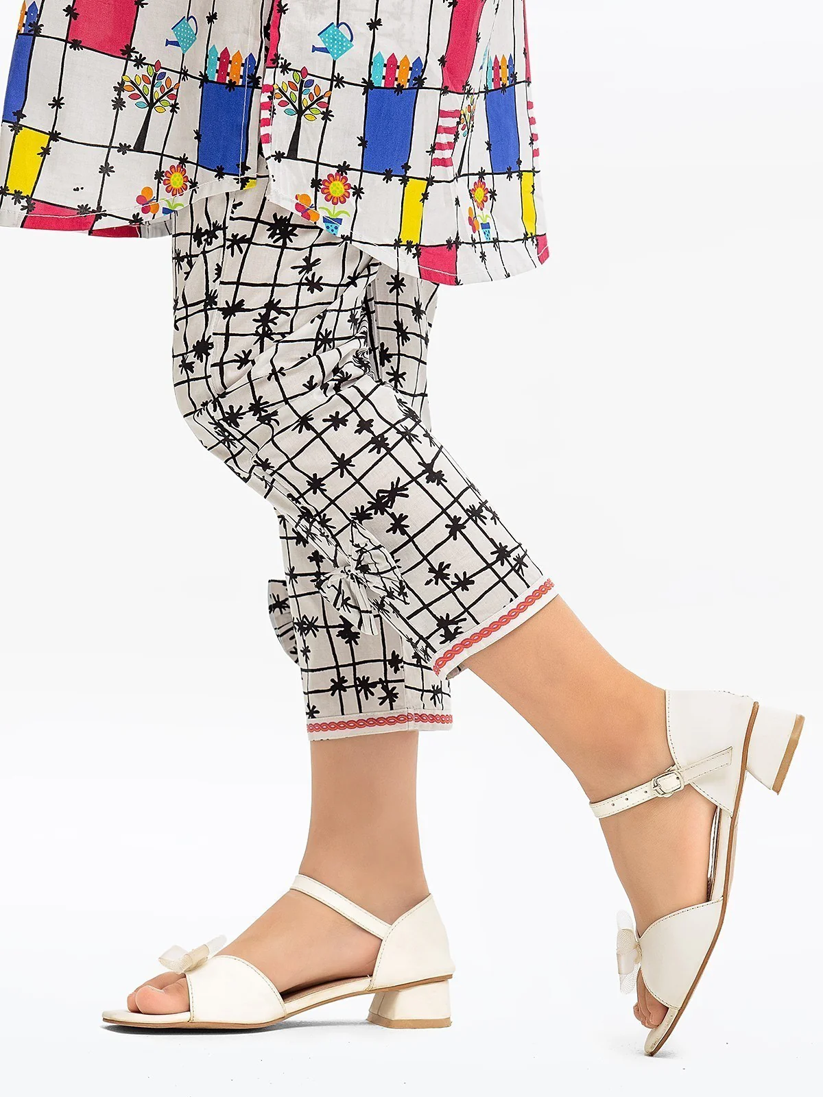 Girl's White Multi Pret - EGTKP23-70338ST - Image 5