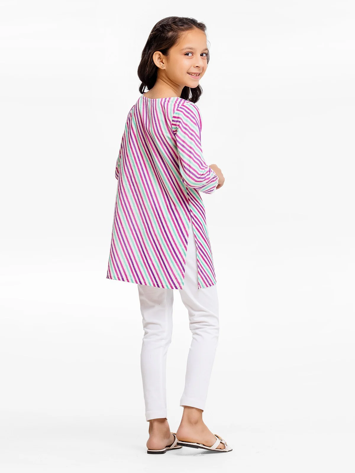 Girl's White & Multi Pret - EGTKP23-70676S - Image 6
