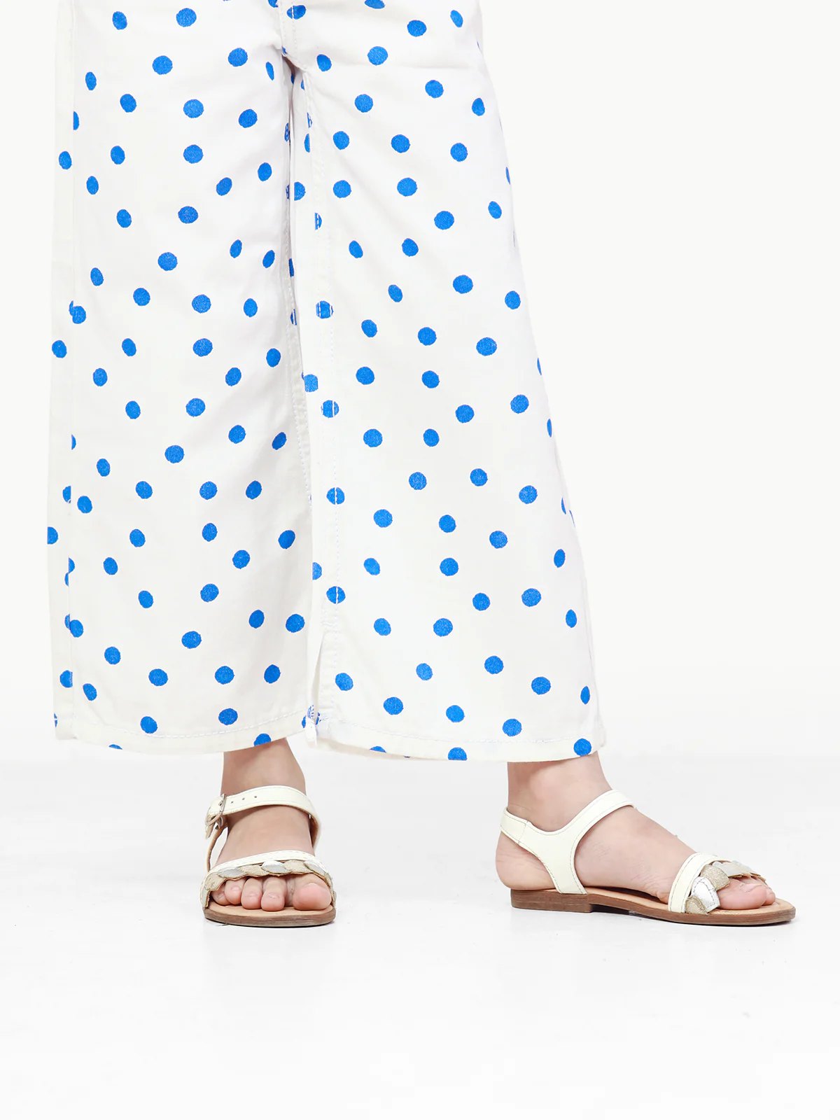 Girl's White Pant - EGBPD22-001A - Image 3