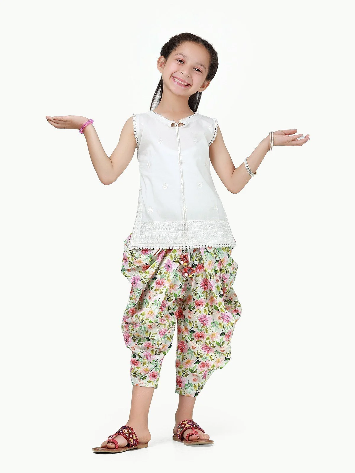 Girl's White Pret - EGTKE23-70337 (ST)