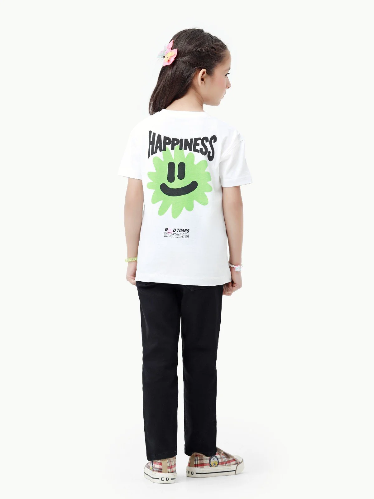 Girl's White Top - EGTK23-008 - Image 4