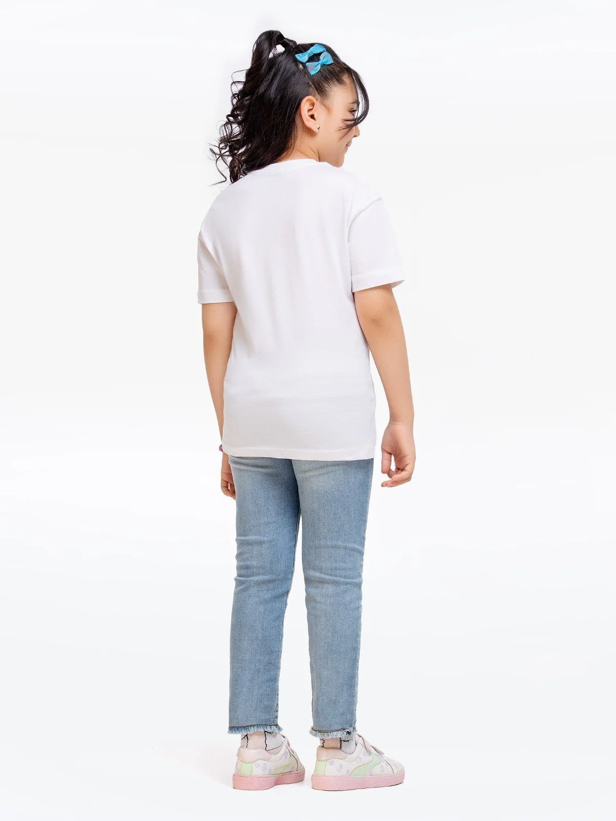 Girl's White Top - EGTK23-017 - Image 5