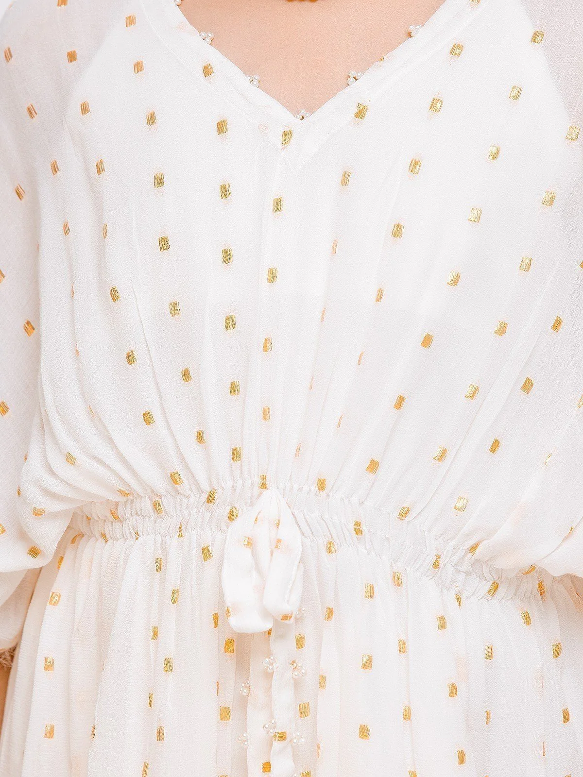 Girl's White Top - EGTKT23-009 - Image 5