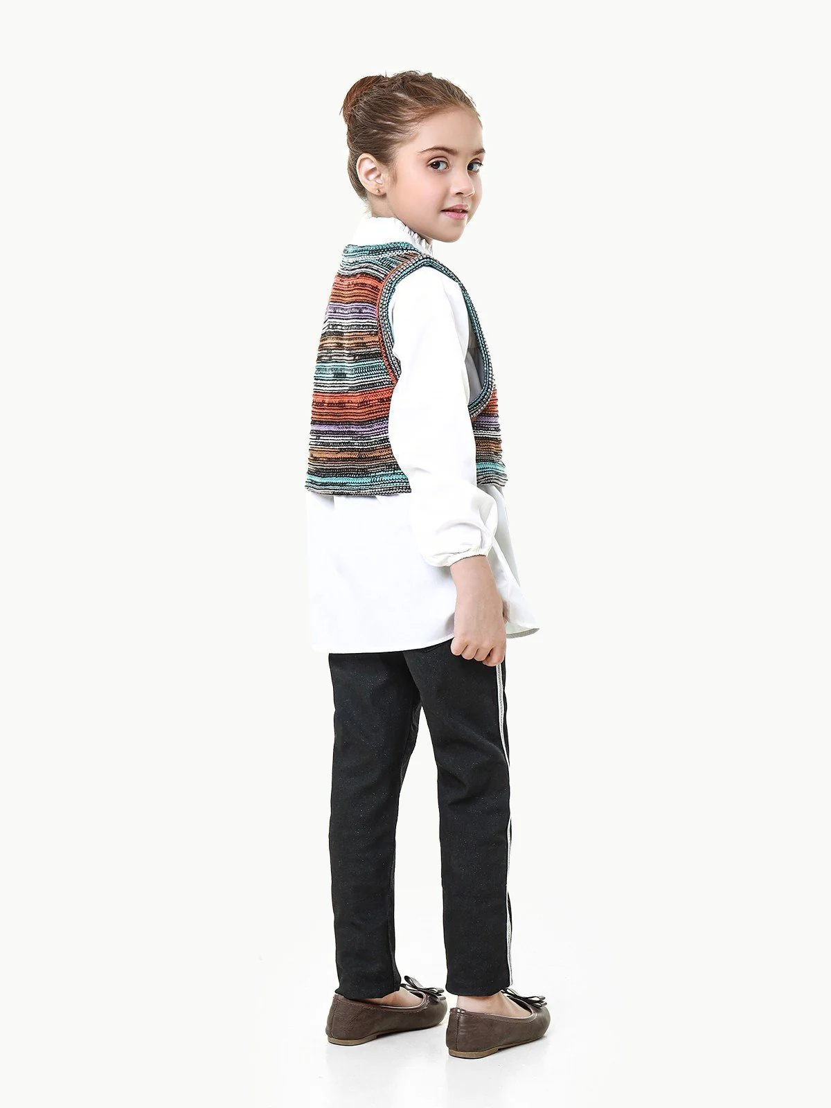 Girl's White Top - EGTW22-028 - Image 6