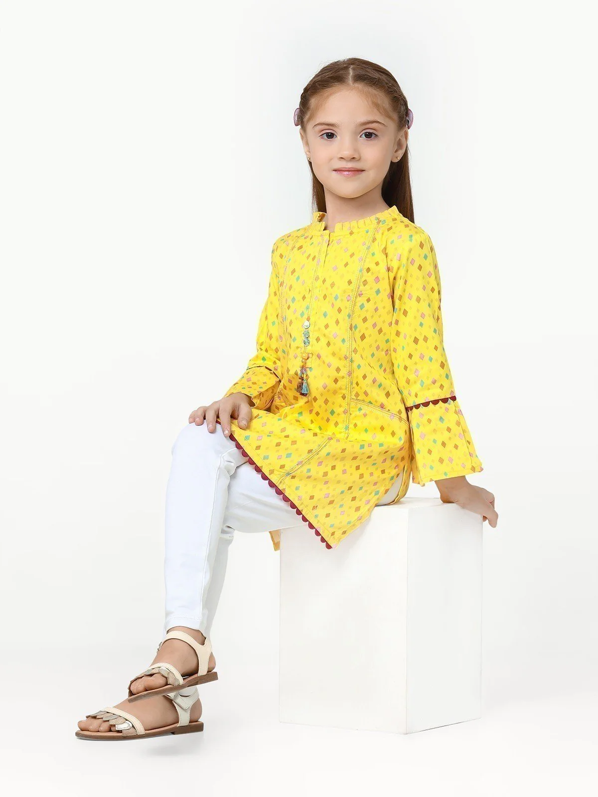 Girl's Yellow Pret - EGTKP22-70489 - Image 3
