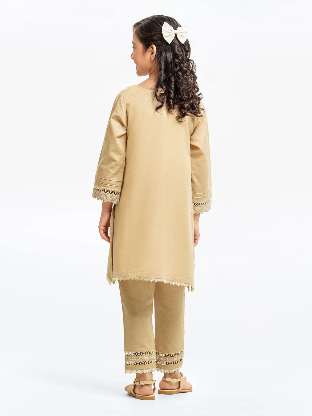 Girl's Beige Pret - EGTKE23-70711ST - Image 6