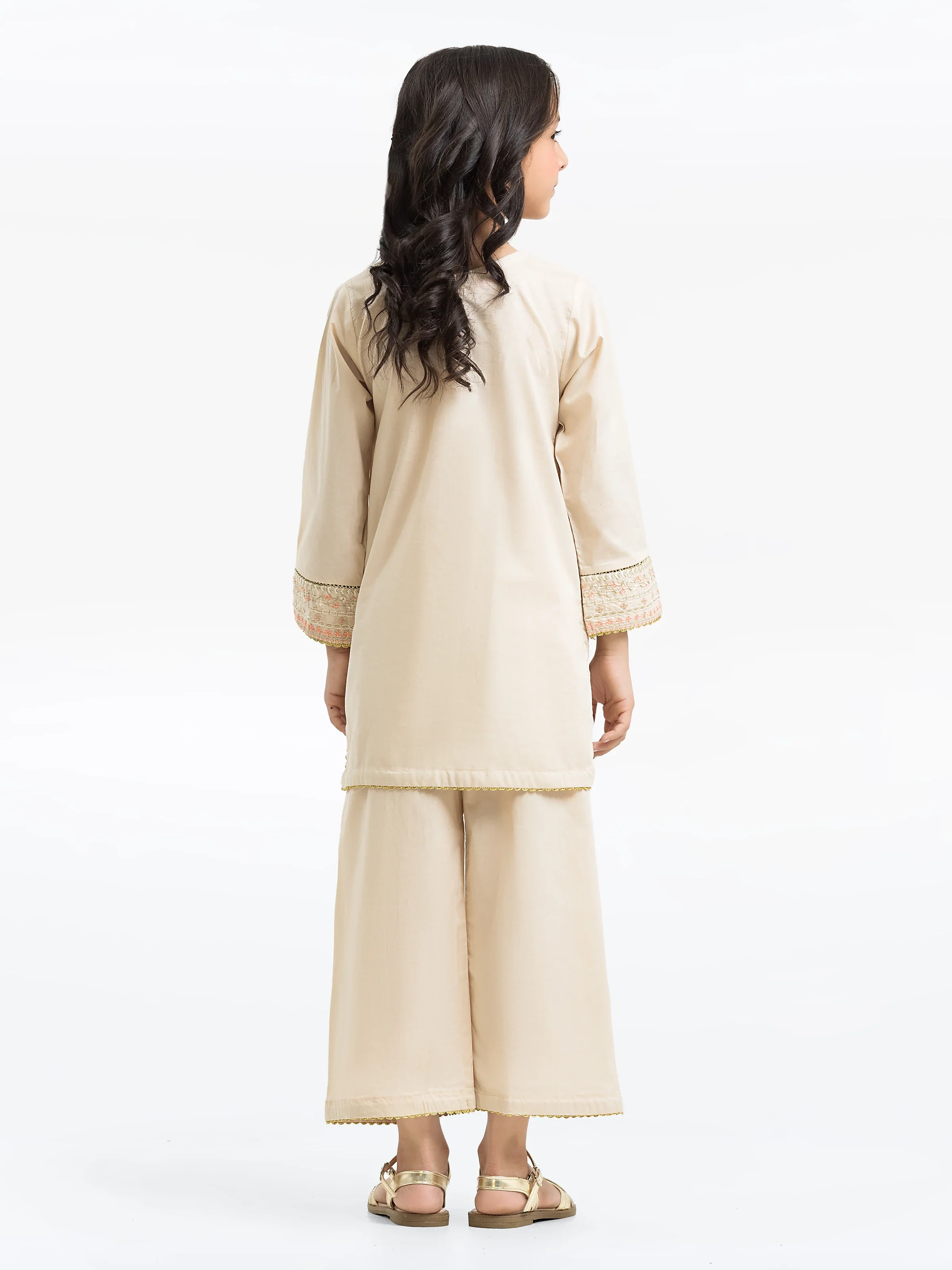 Girl's Beige Pret - EGTKE24-70770ST - Image 4