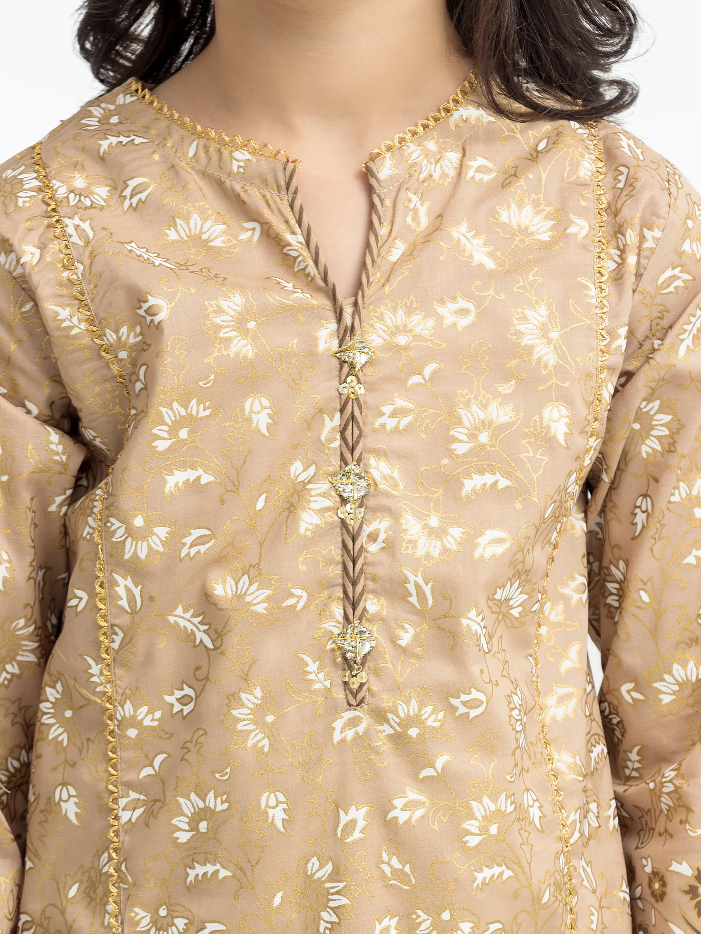 Girl's Beige Pret - EGTKP5-70795-3P - Image 3