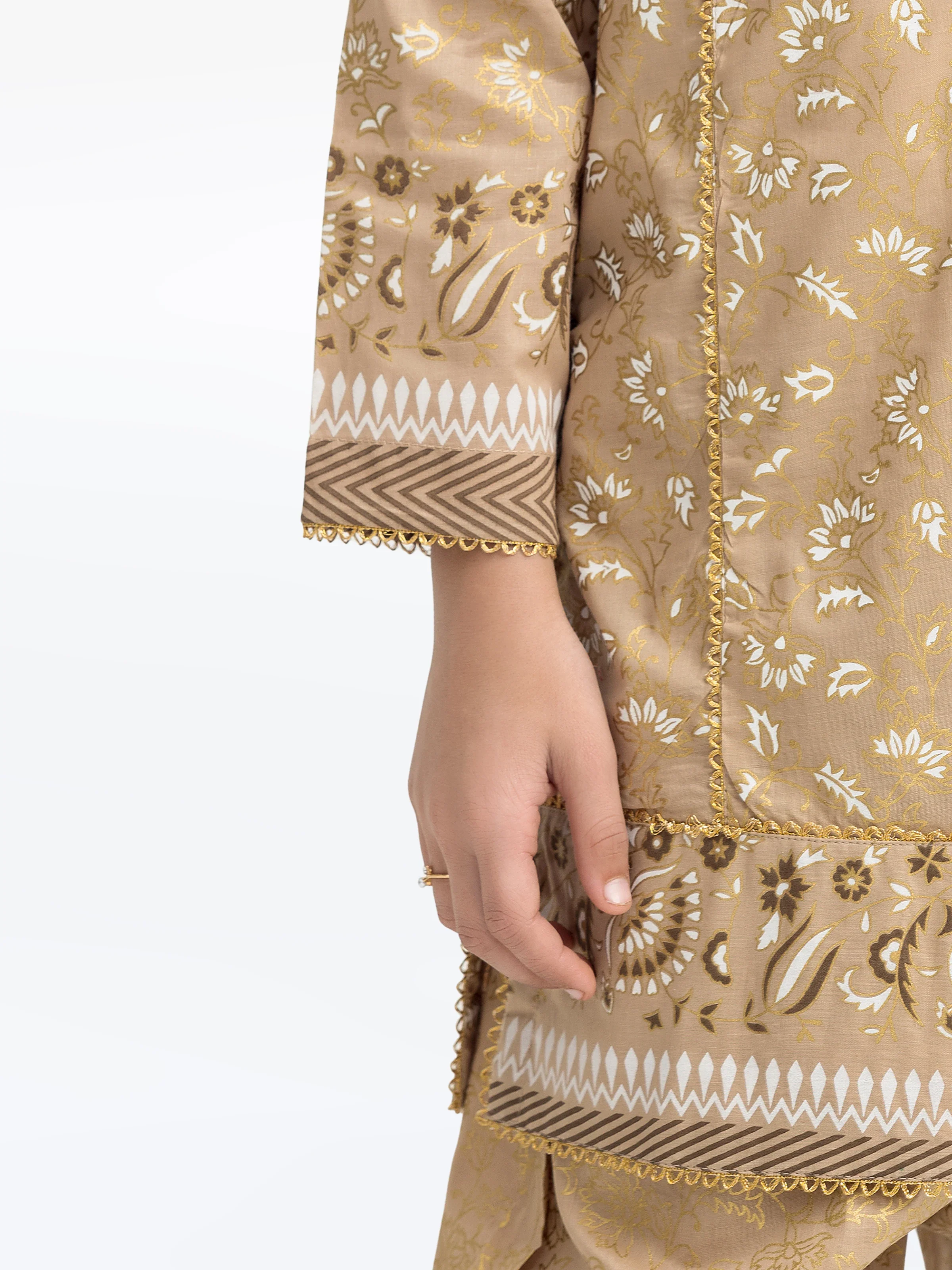 Girl's Beige Pret - EGTKP5-70795-3P - Image 4
