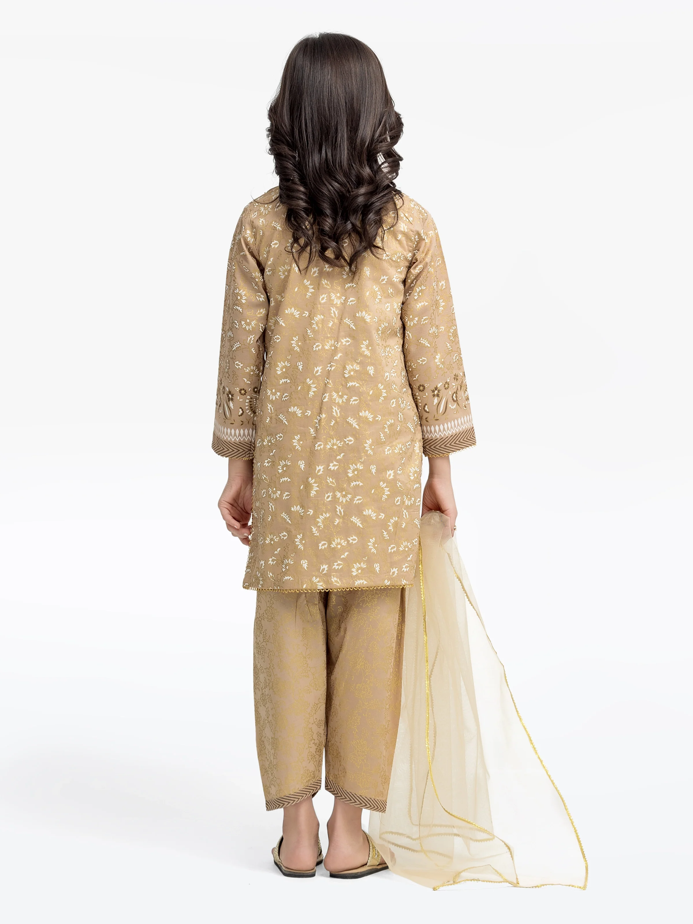 Girl's Beige Pret - EGTKP5-70795-3P - Image 6