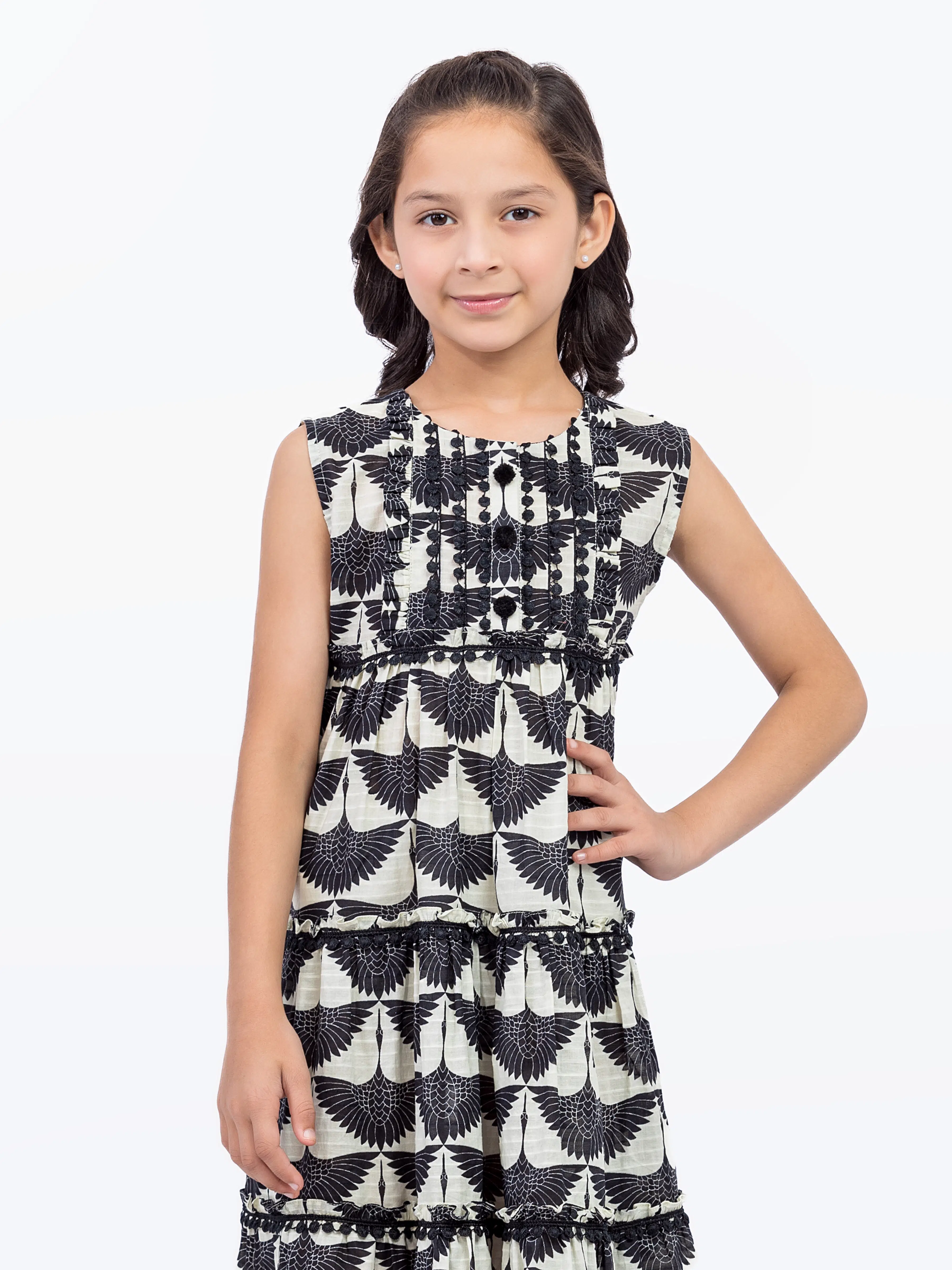 Girl's Black & Cream Pret - EGTKP5-71008S - Image 2