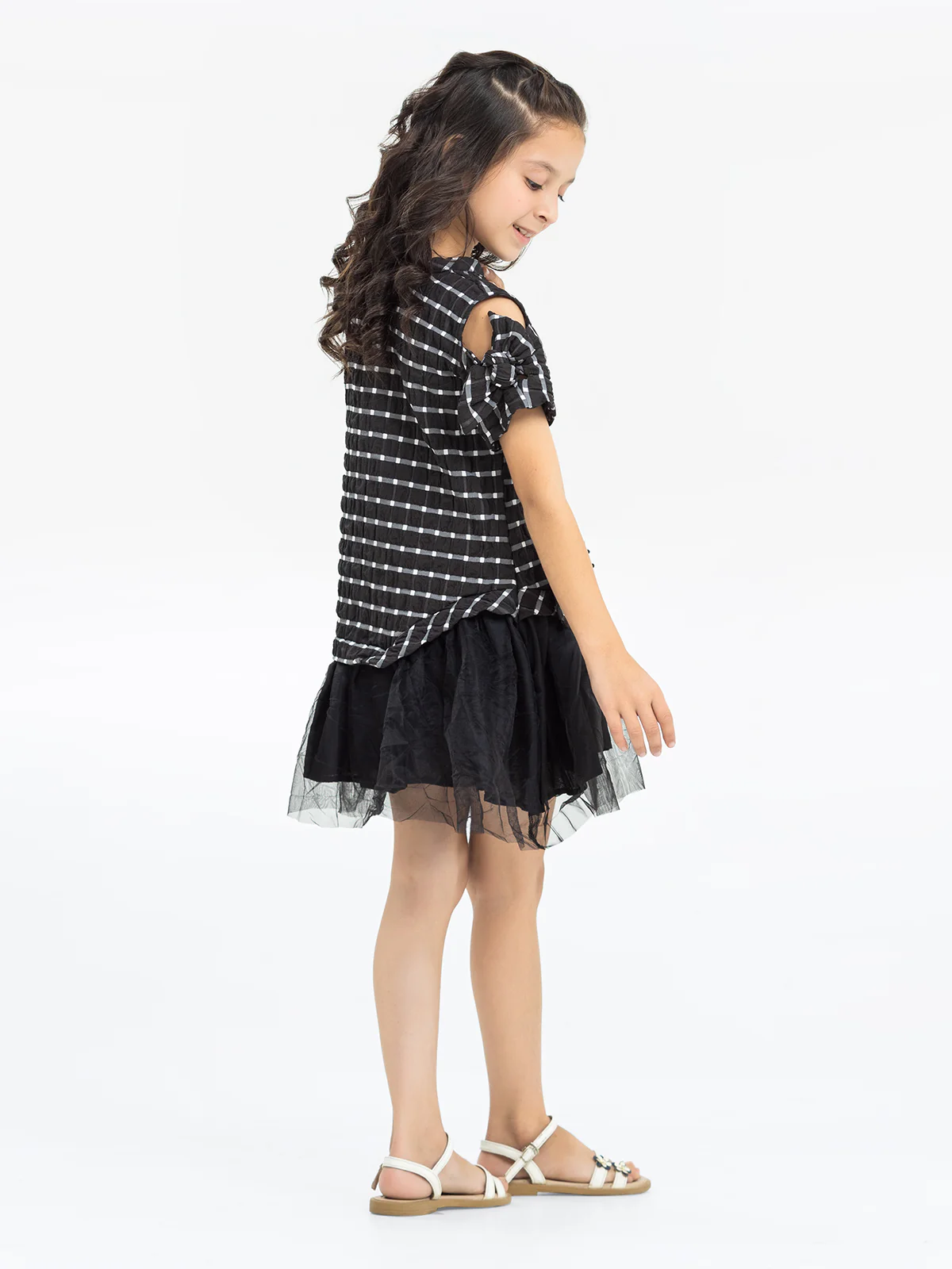 Girl's Black Frock - EGTF24S-200064 - Image 5