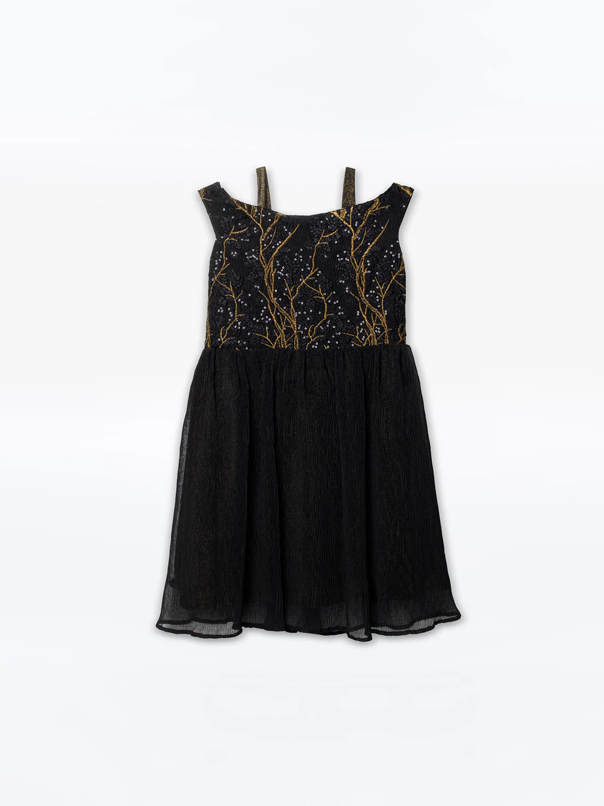 Girl's Black Frock - EGTF24S-200072 - Image 6