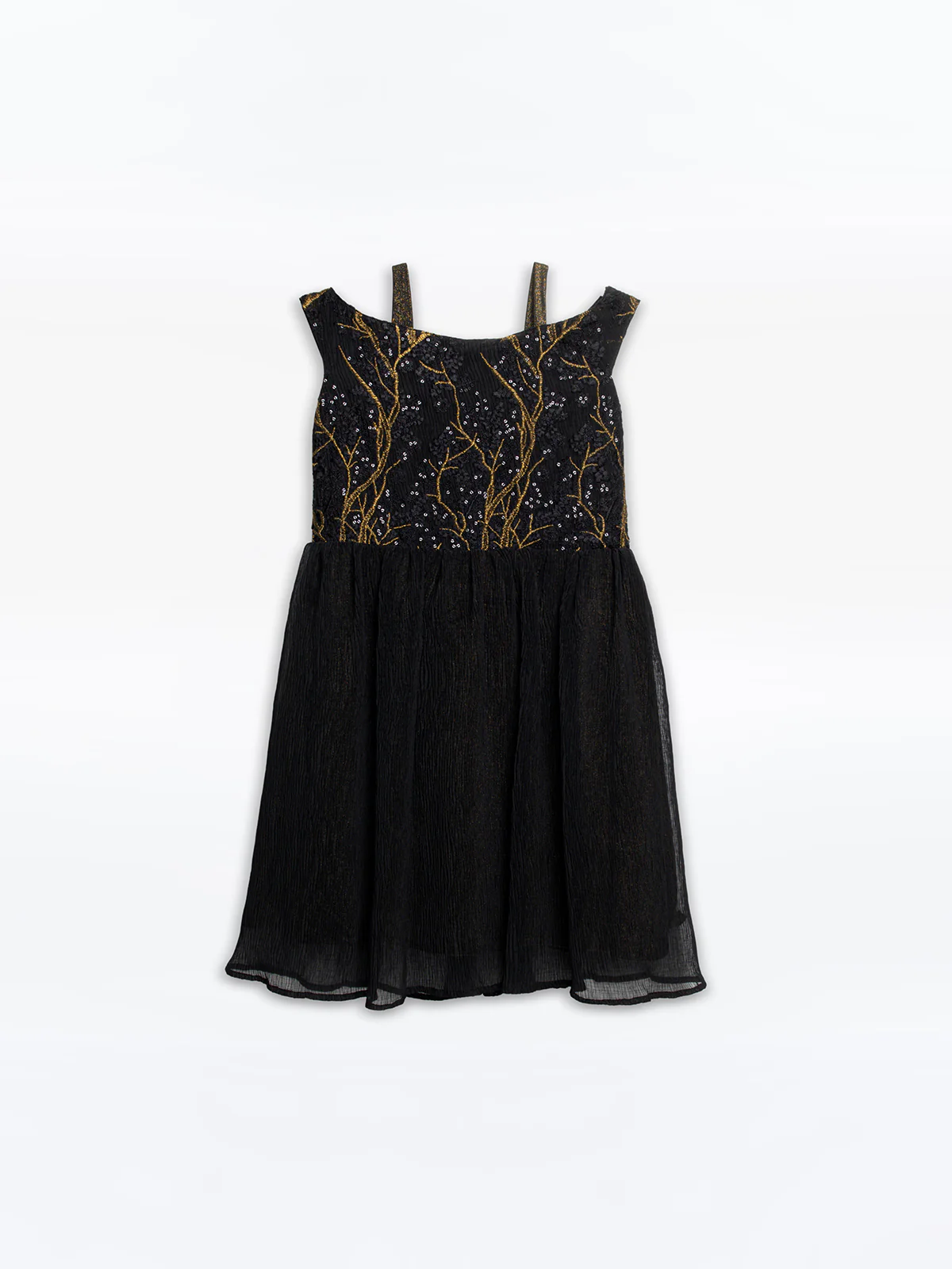 Girl's Black Frock - EGTF24S-200072 - Image 7