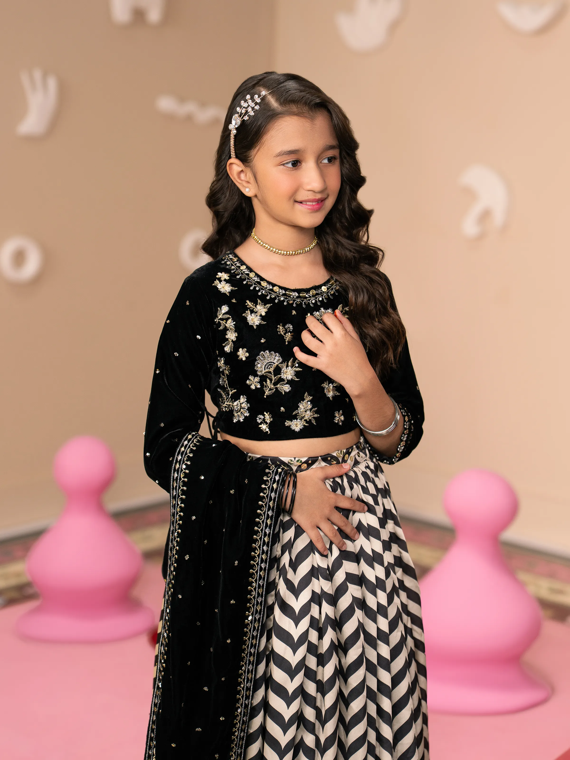 Girl's Black Pret - EGTKE5-71032-3P - Image 2