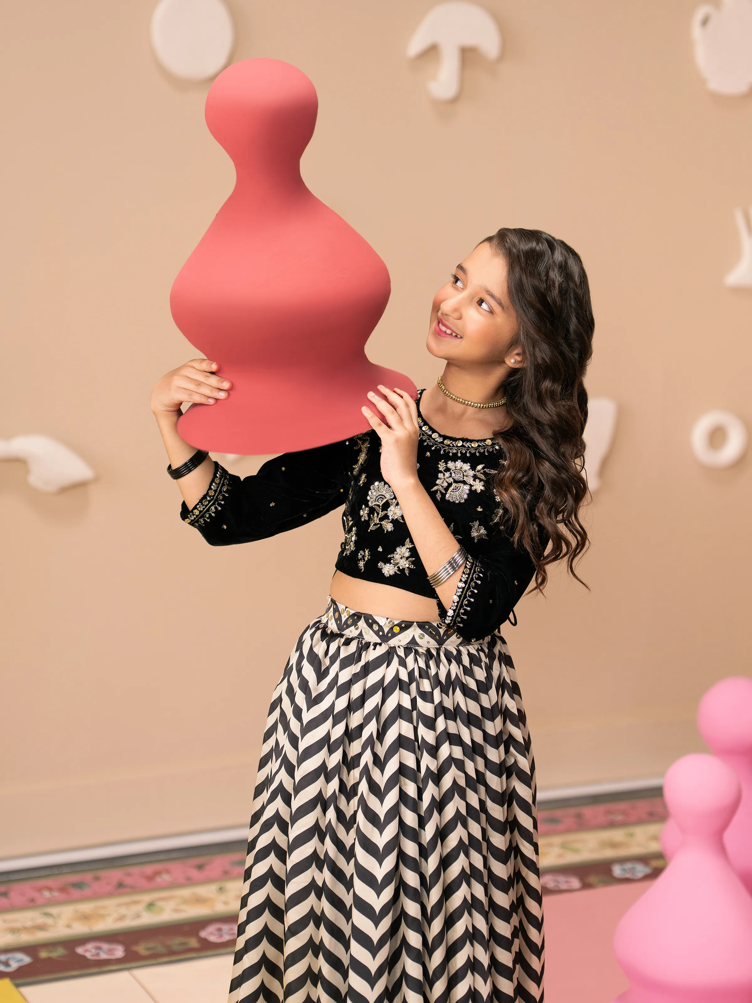 Girl's Black Pret - EGTKE5-71032-3P - Image 3