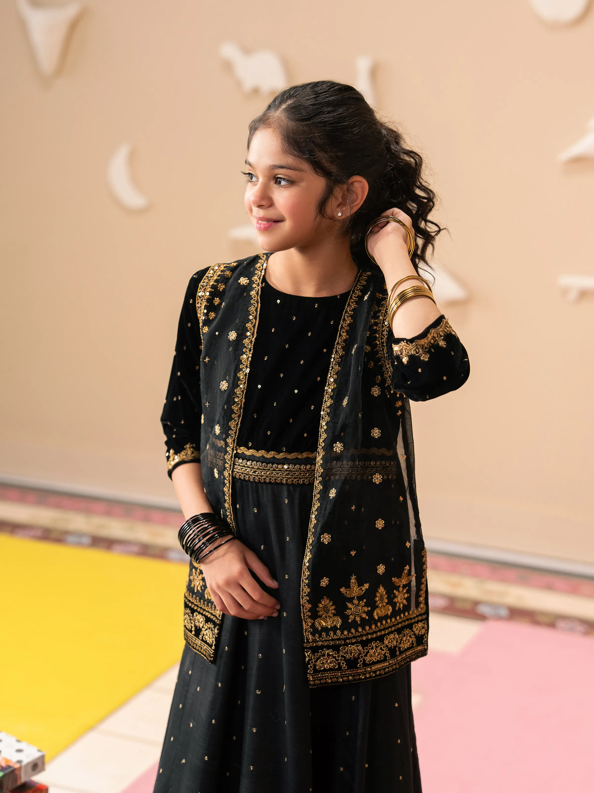 Girl's Black Pret - EGTKED5-50068SC - Image 2