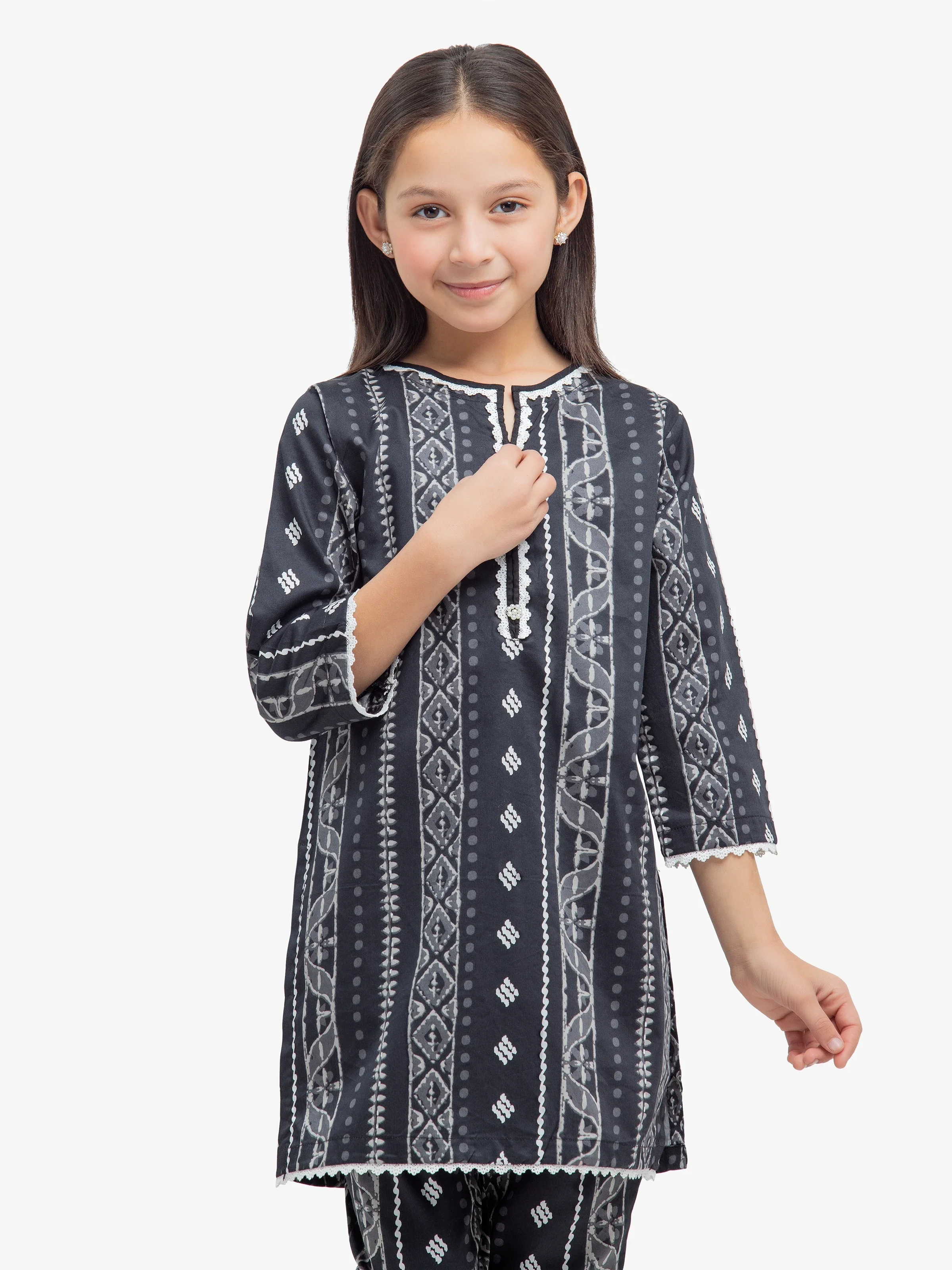 Girl's Cambric Co-ord Set - EGTKP24-70757ST - Image 3
