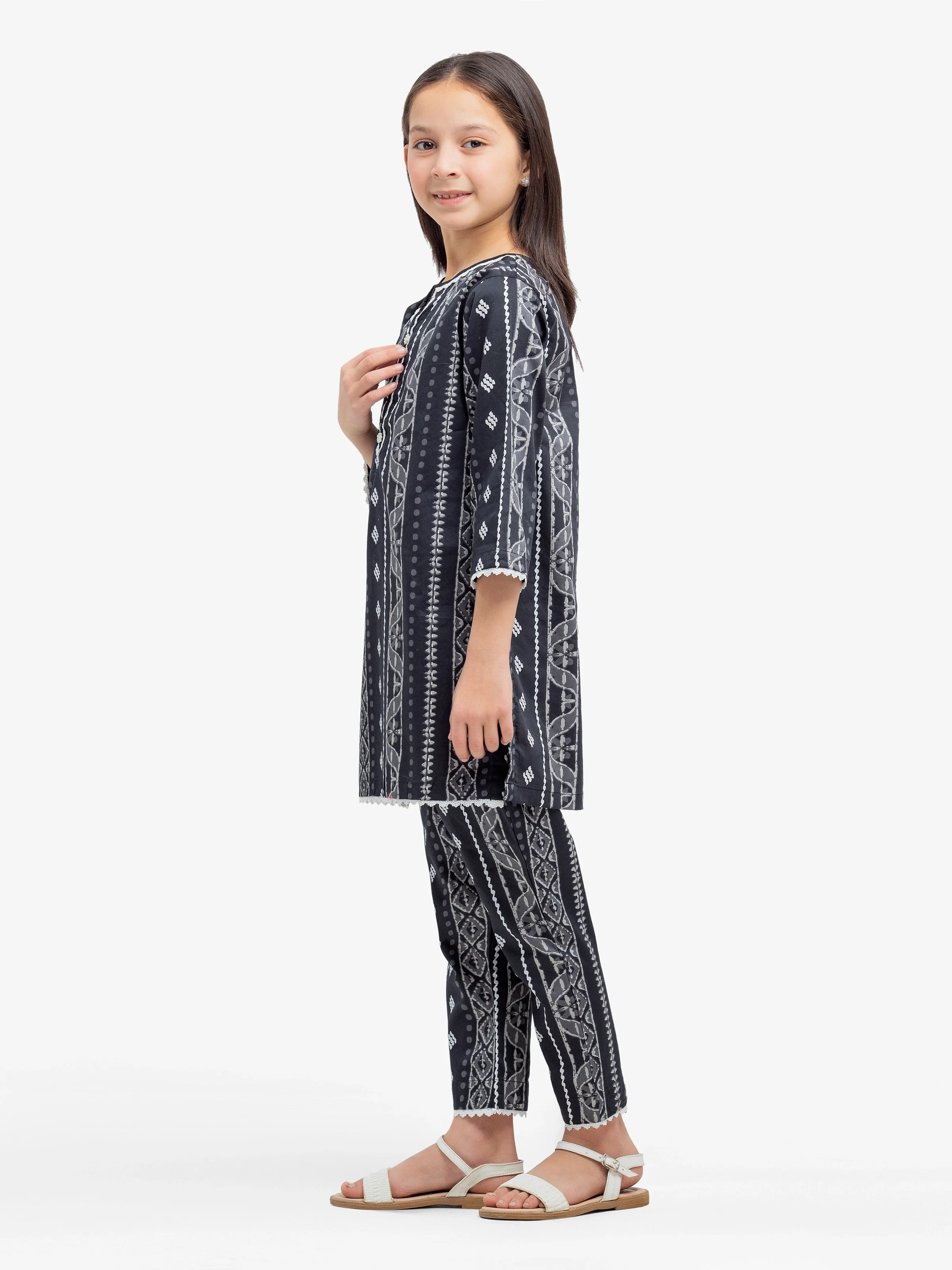 Girl's Cambric Co-ord Set - EGTKP24-70757ST - Image 4