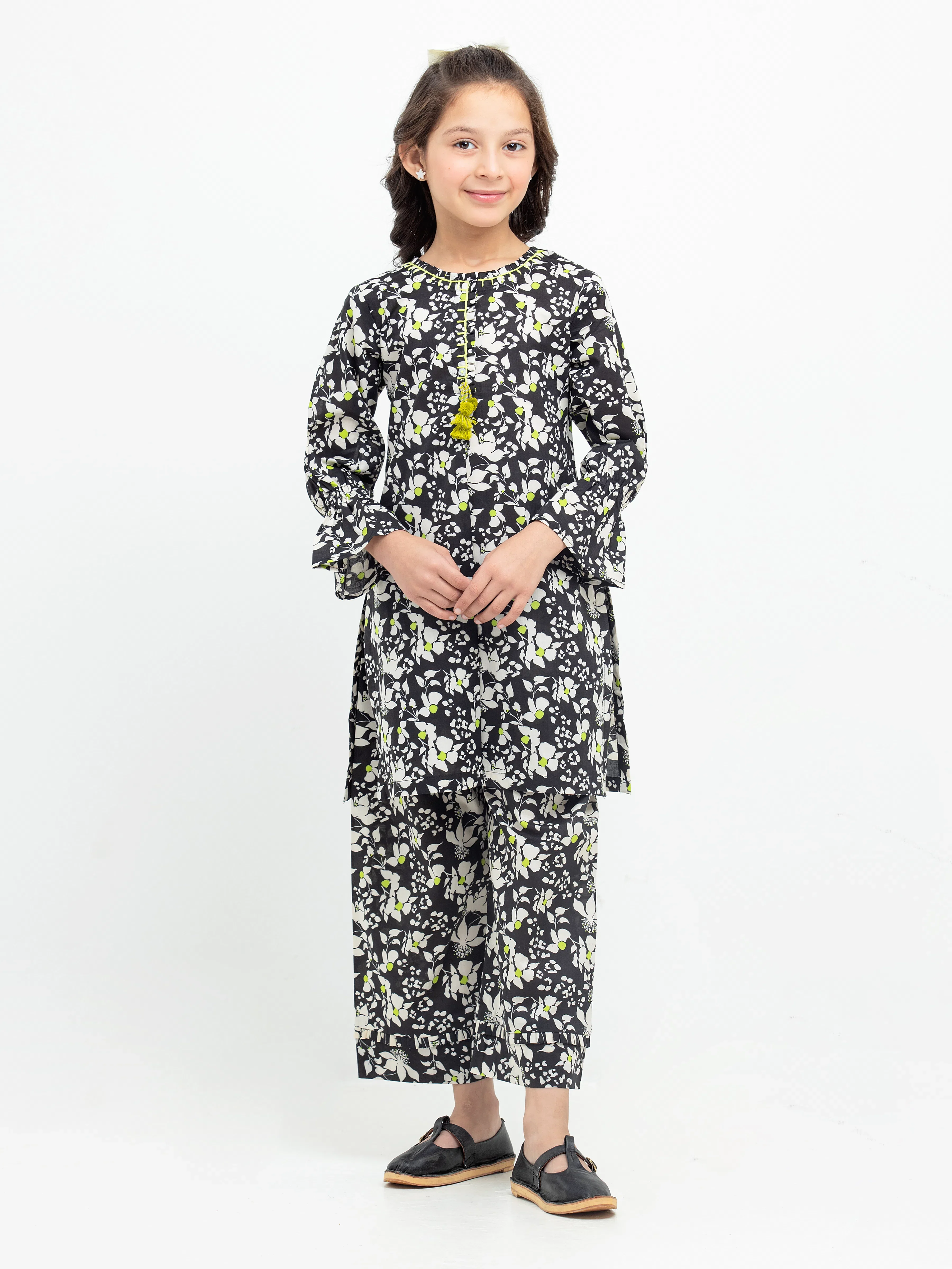 Girl's Cambric Co-ord Set - EGTKP5-70955ST