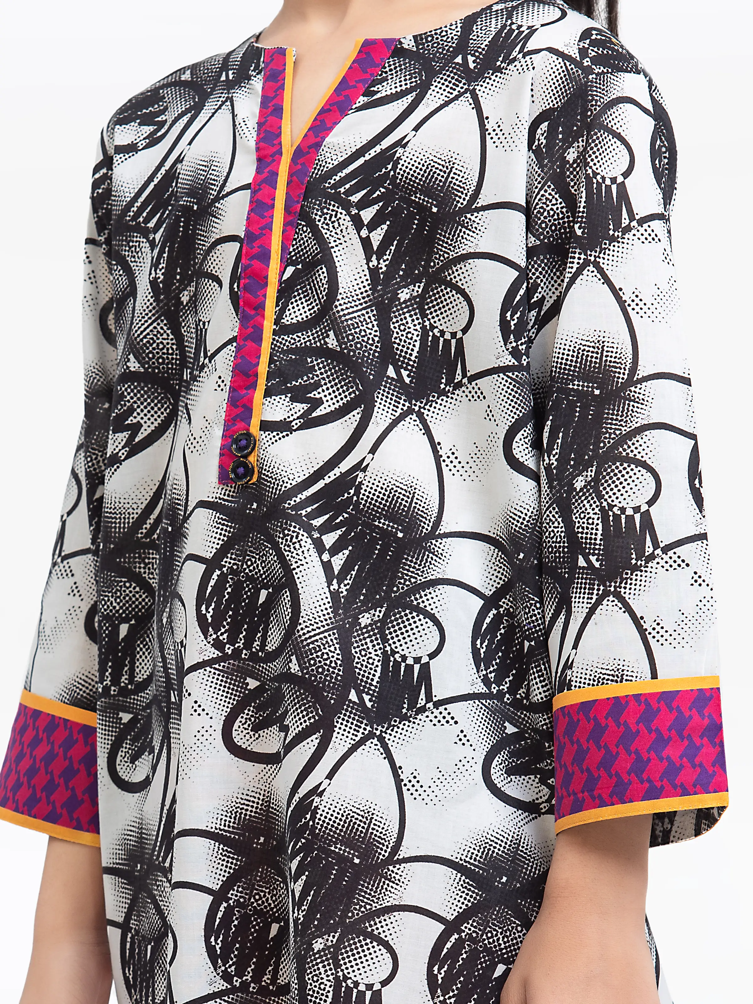 Girl's Black & White Pret - EGTKP24-70425S - Image 3