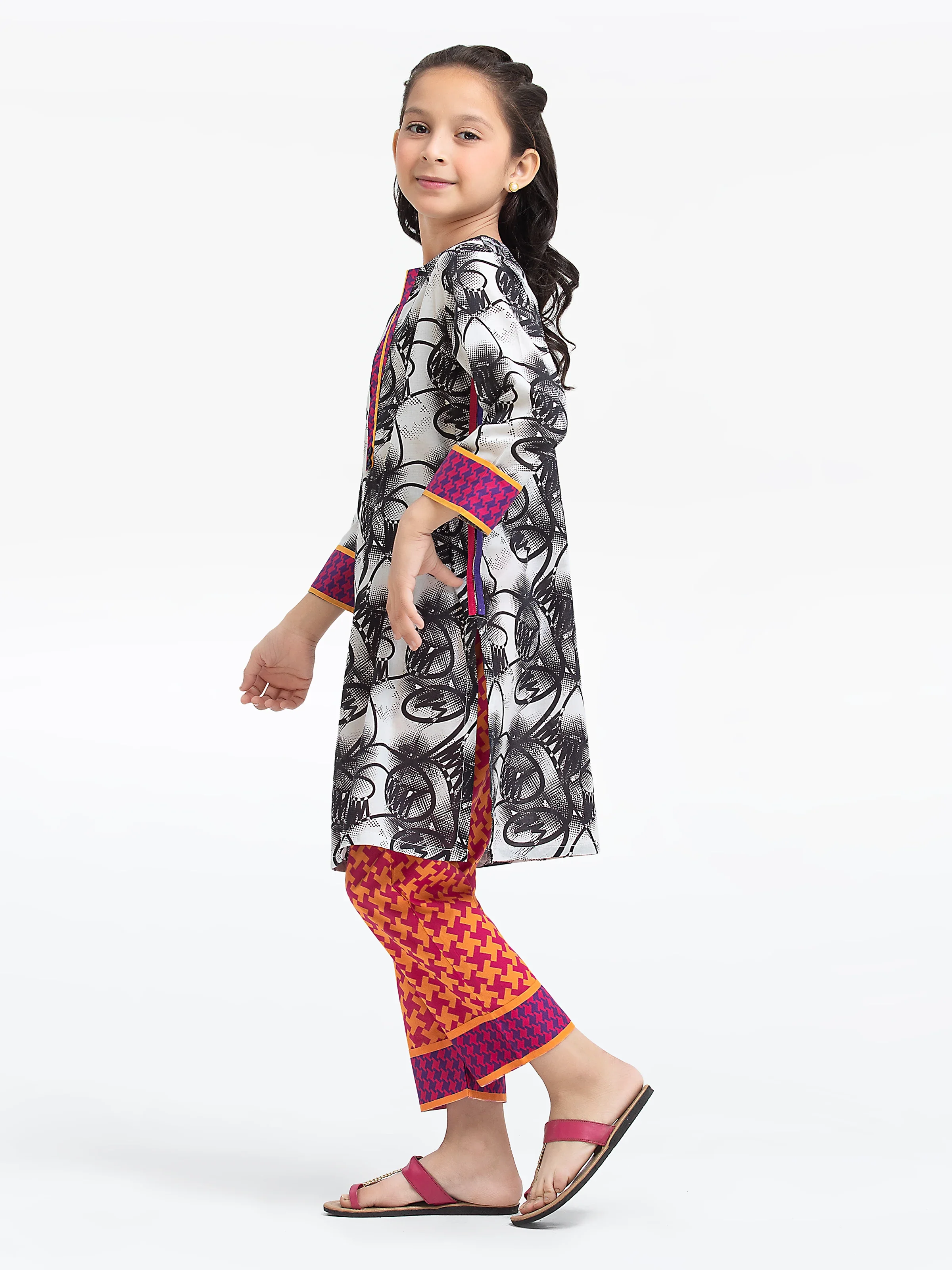 Girl's Black & White Pret - EGTKP24-70425S - Image 4