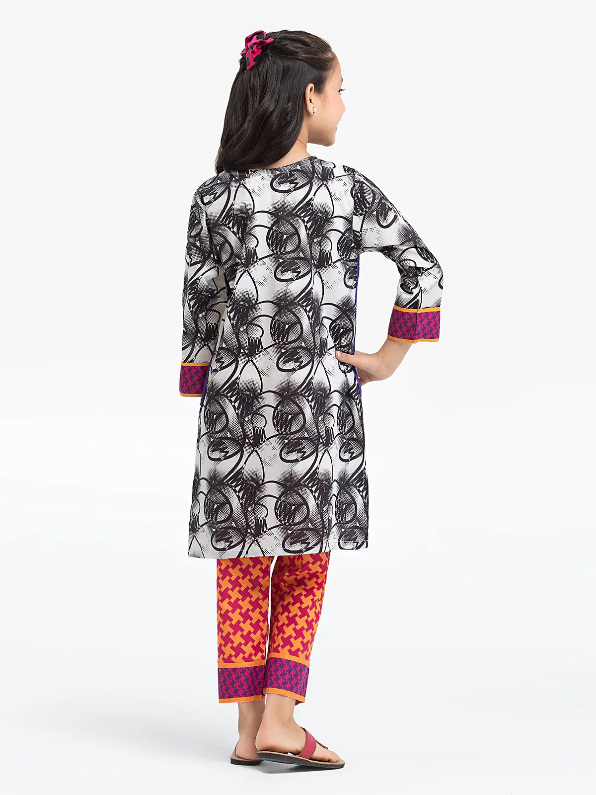 Girl's Black & White Pret - EGTKP24-70425S - Image 5