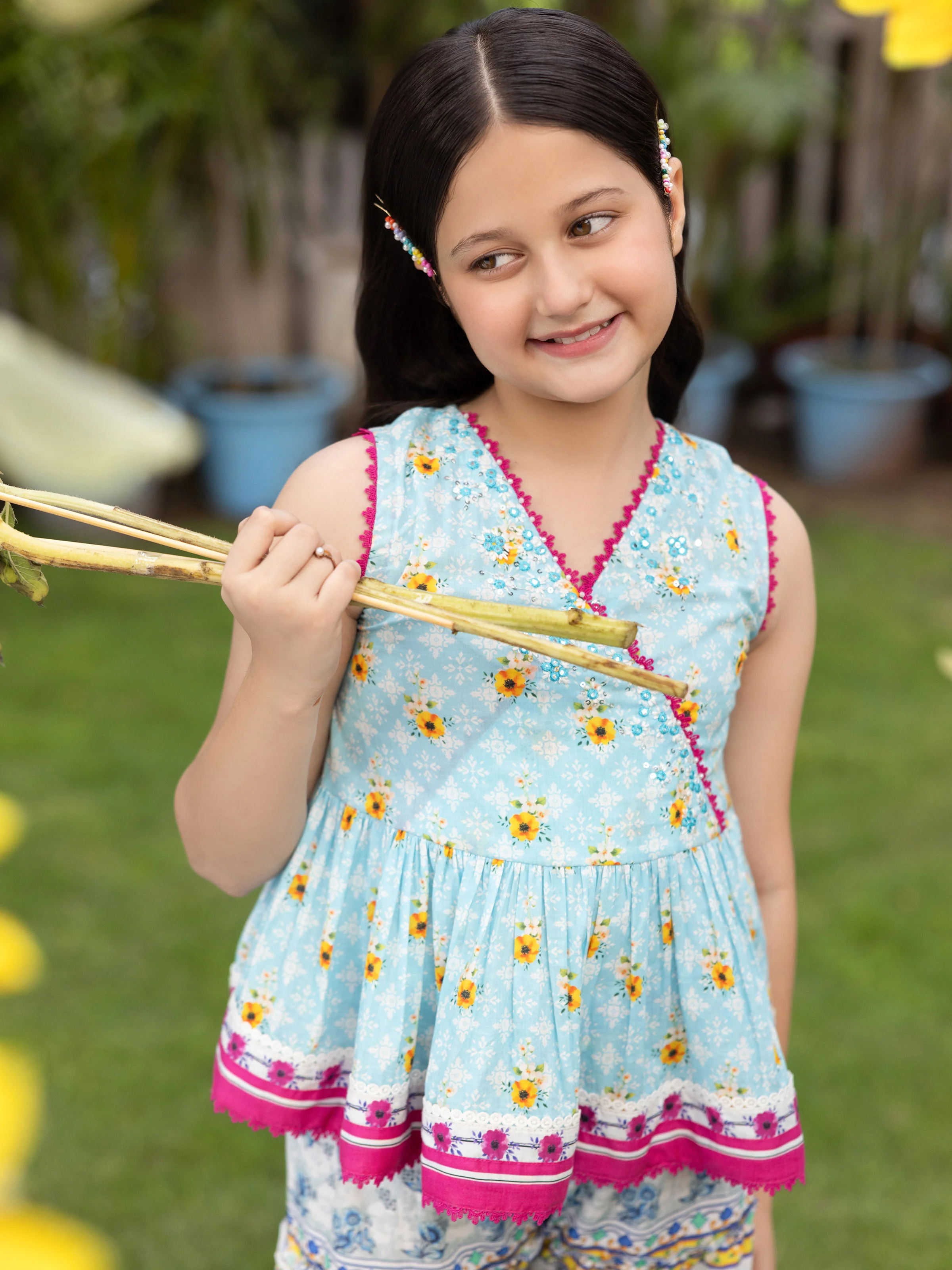 Girl's Blue Multi Pret - EGTKE5-70981ST - Image 3