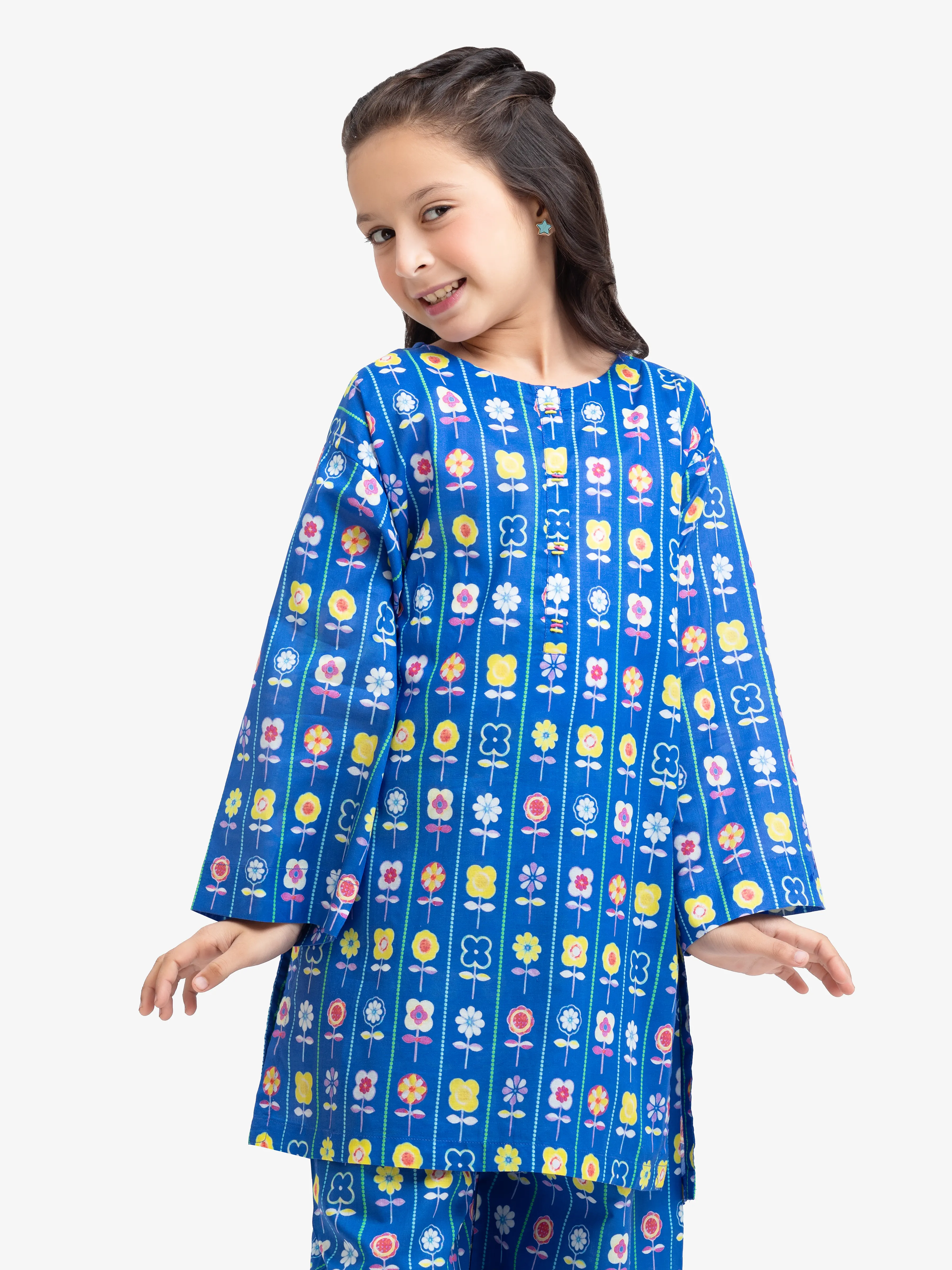 Girl's Lawn Co-ord Set - EGTKP24-70946ST - Image 2