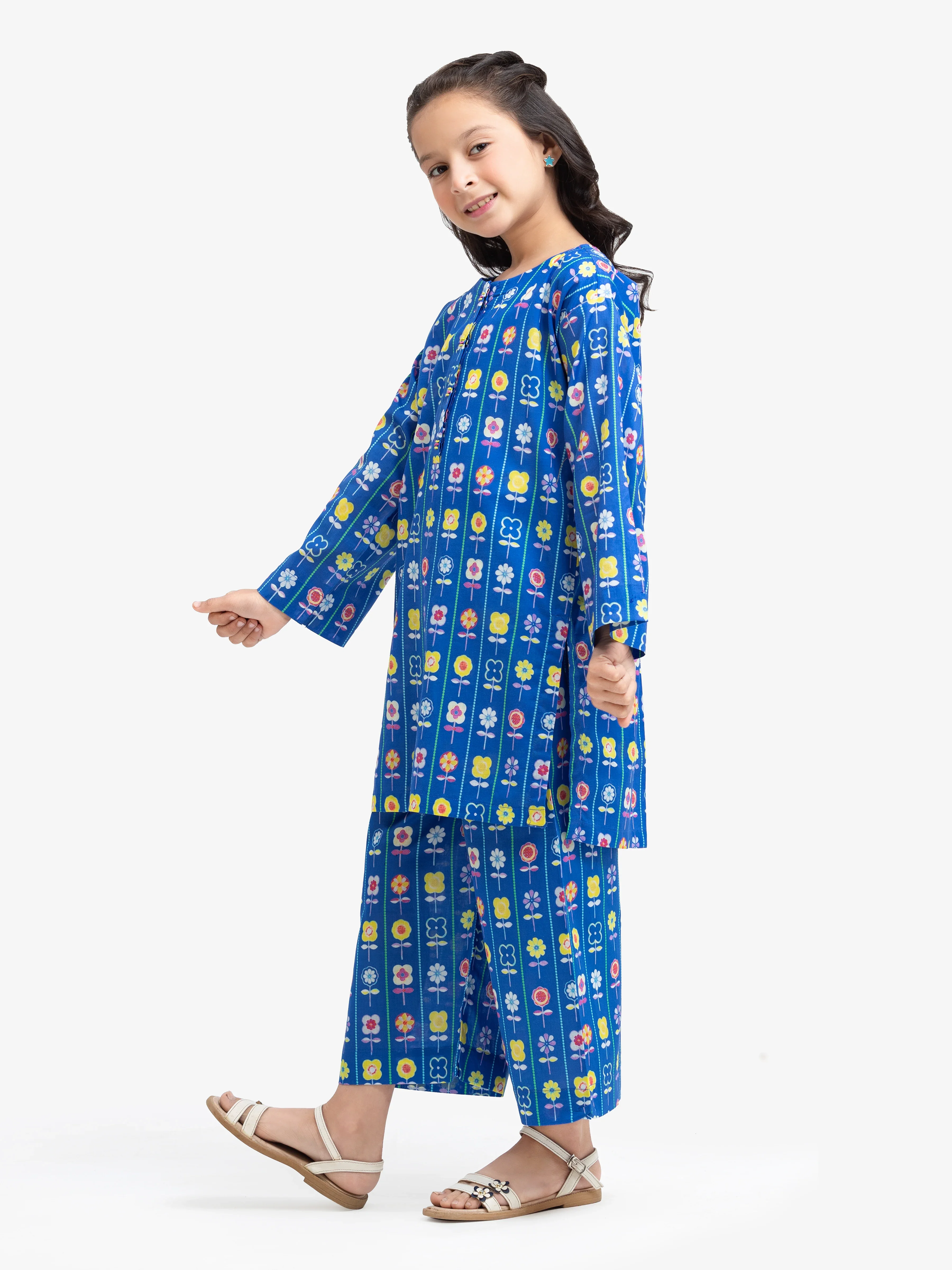 Girl's Lawn Co-ord Set - EGTKP24-70946ST - Image 4