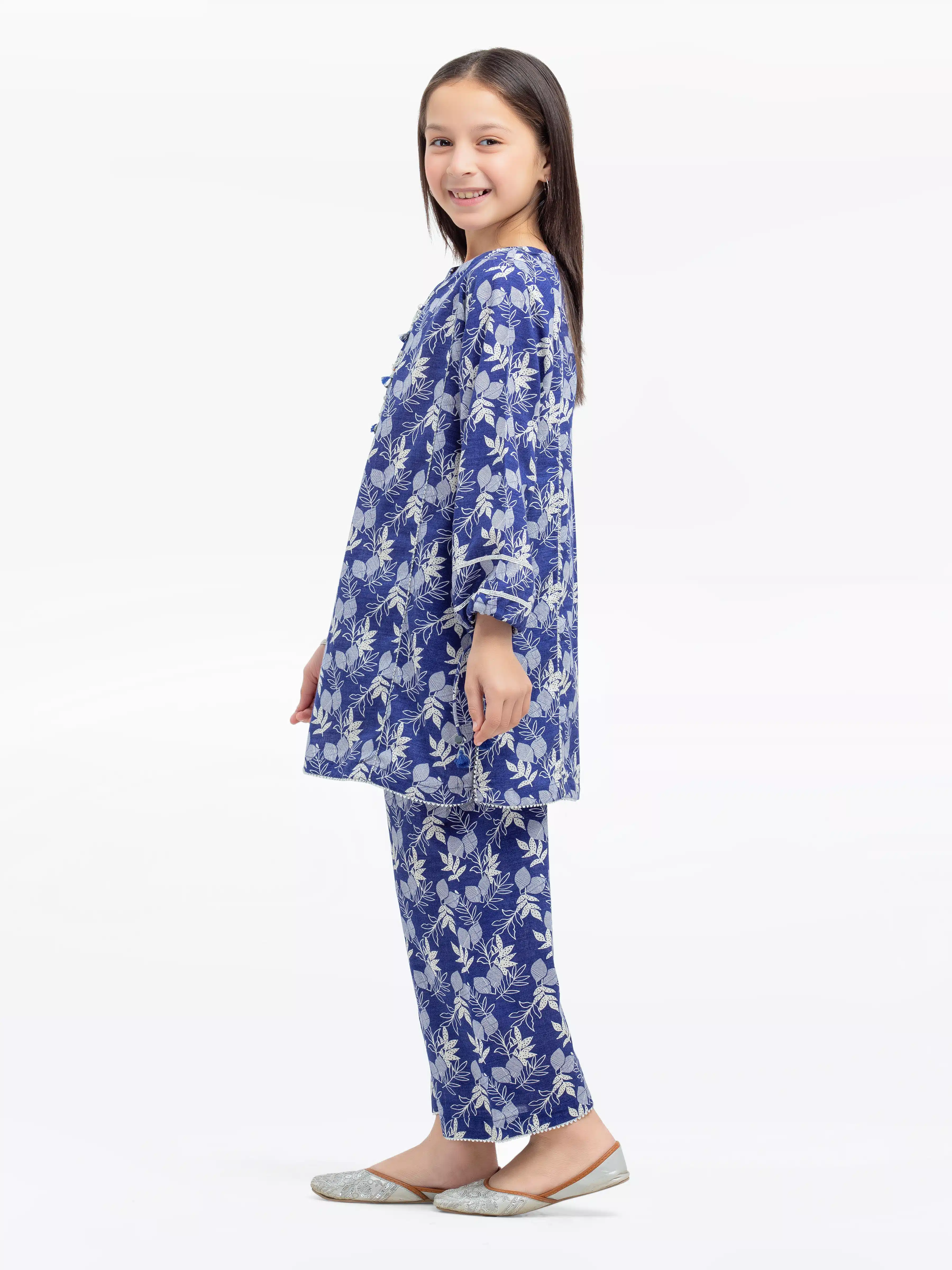 Girl's Khaddar Co-ord Set - EGTKP24-70789ST - Image 5