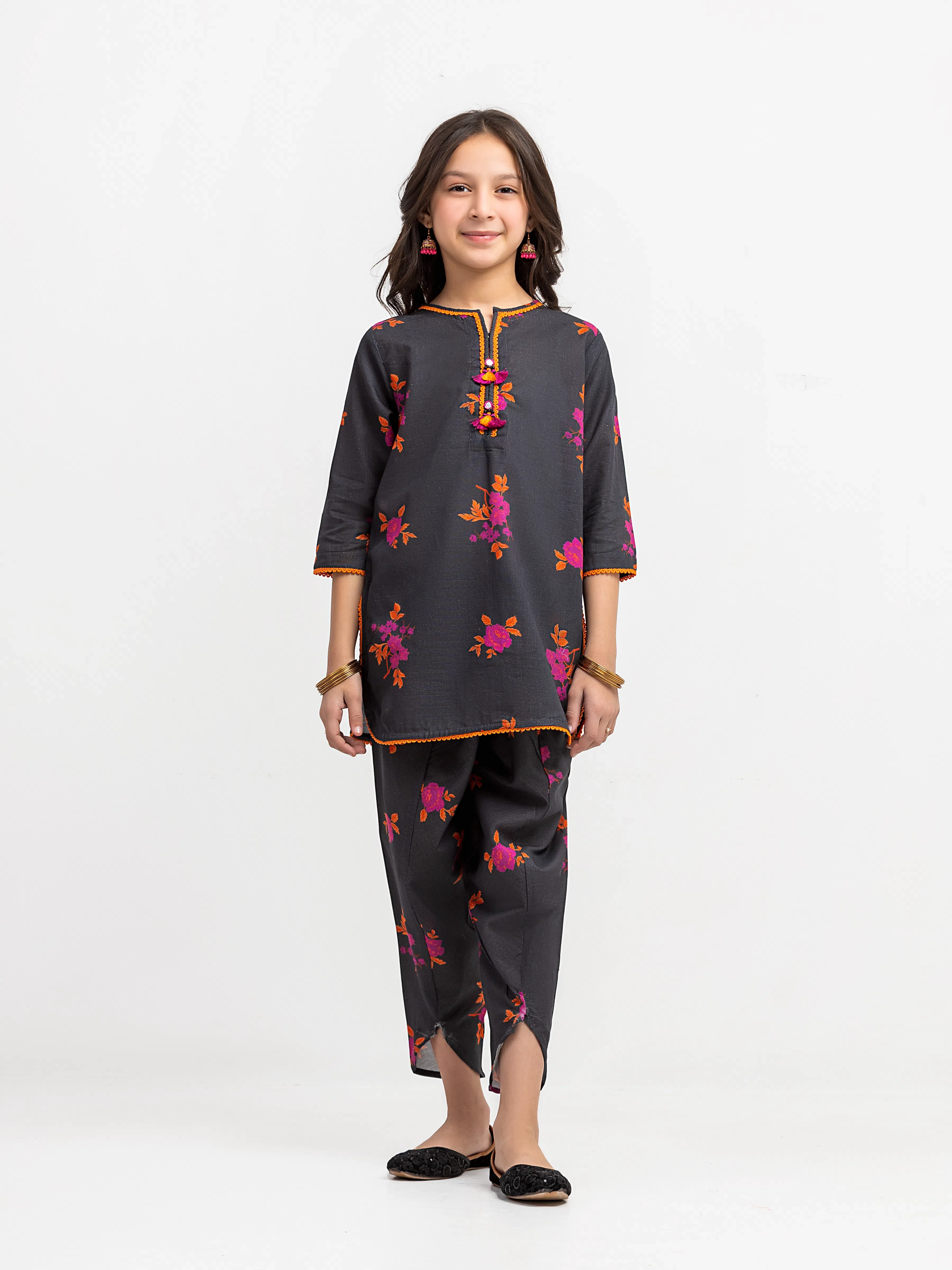Girl's Charcoal Pret - EGTKP5-73080ST