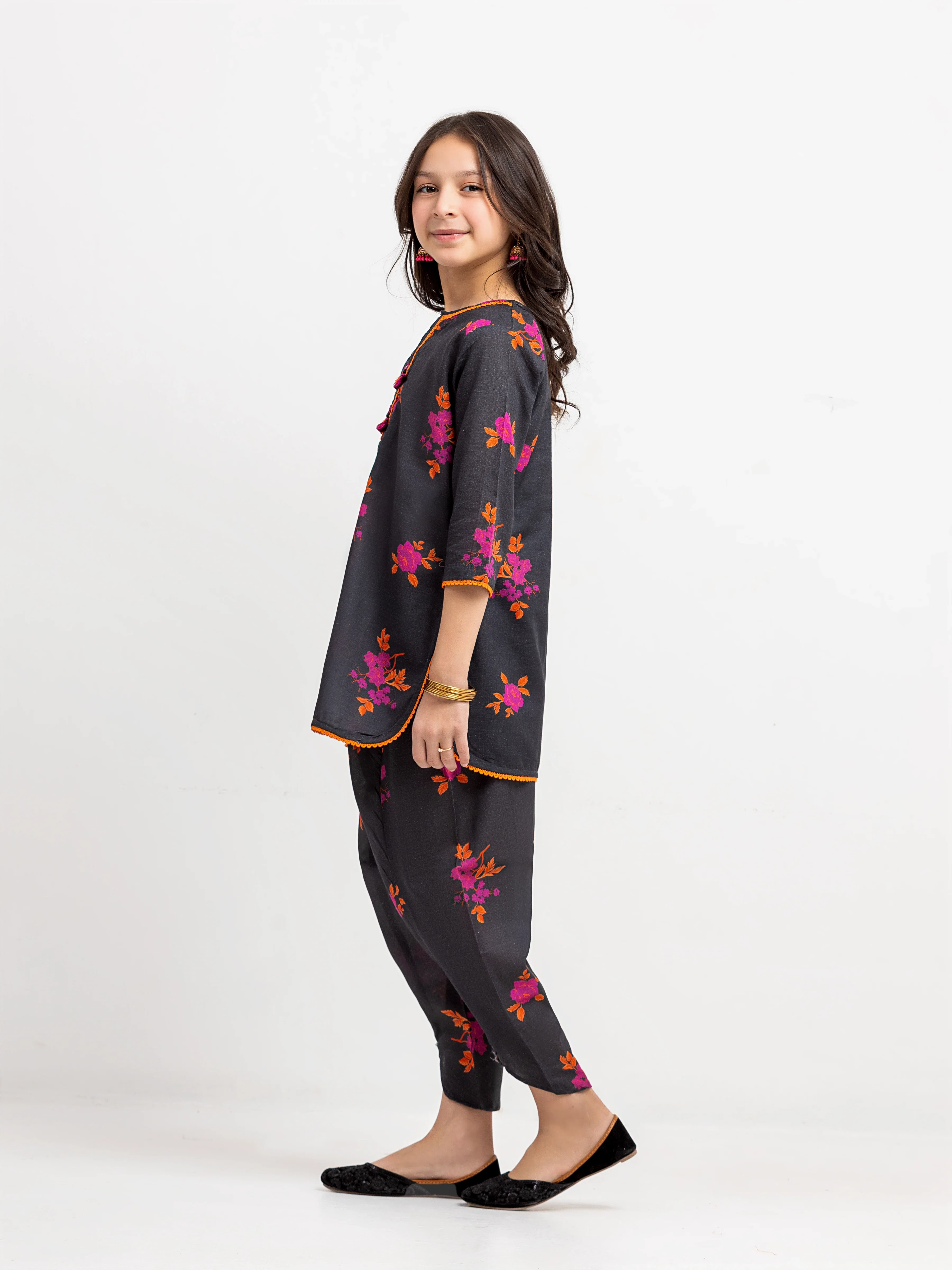 Girl's Charcoal Pret - EGTKP5-73080ST - Image 4