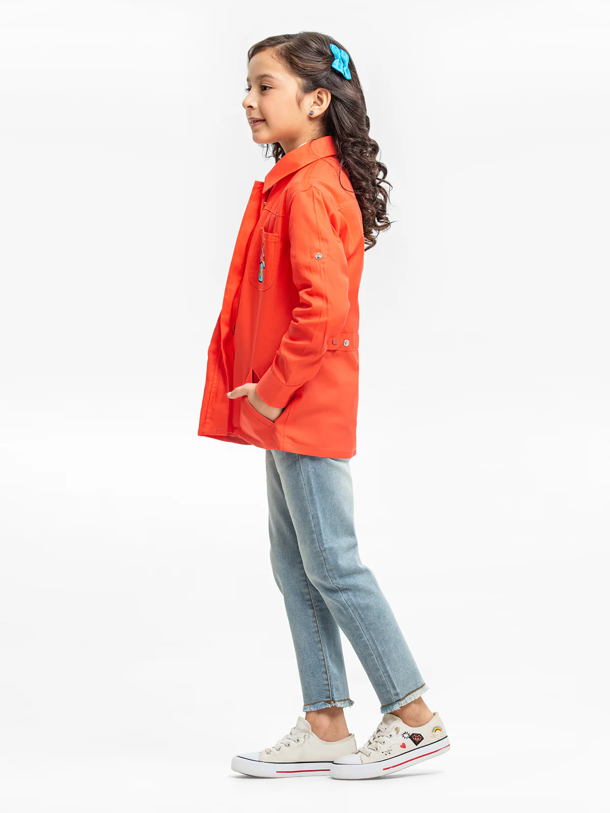 Girl's Coral Jacket - EGTJW22-300002 - Image 3