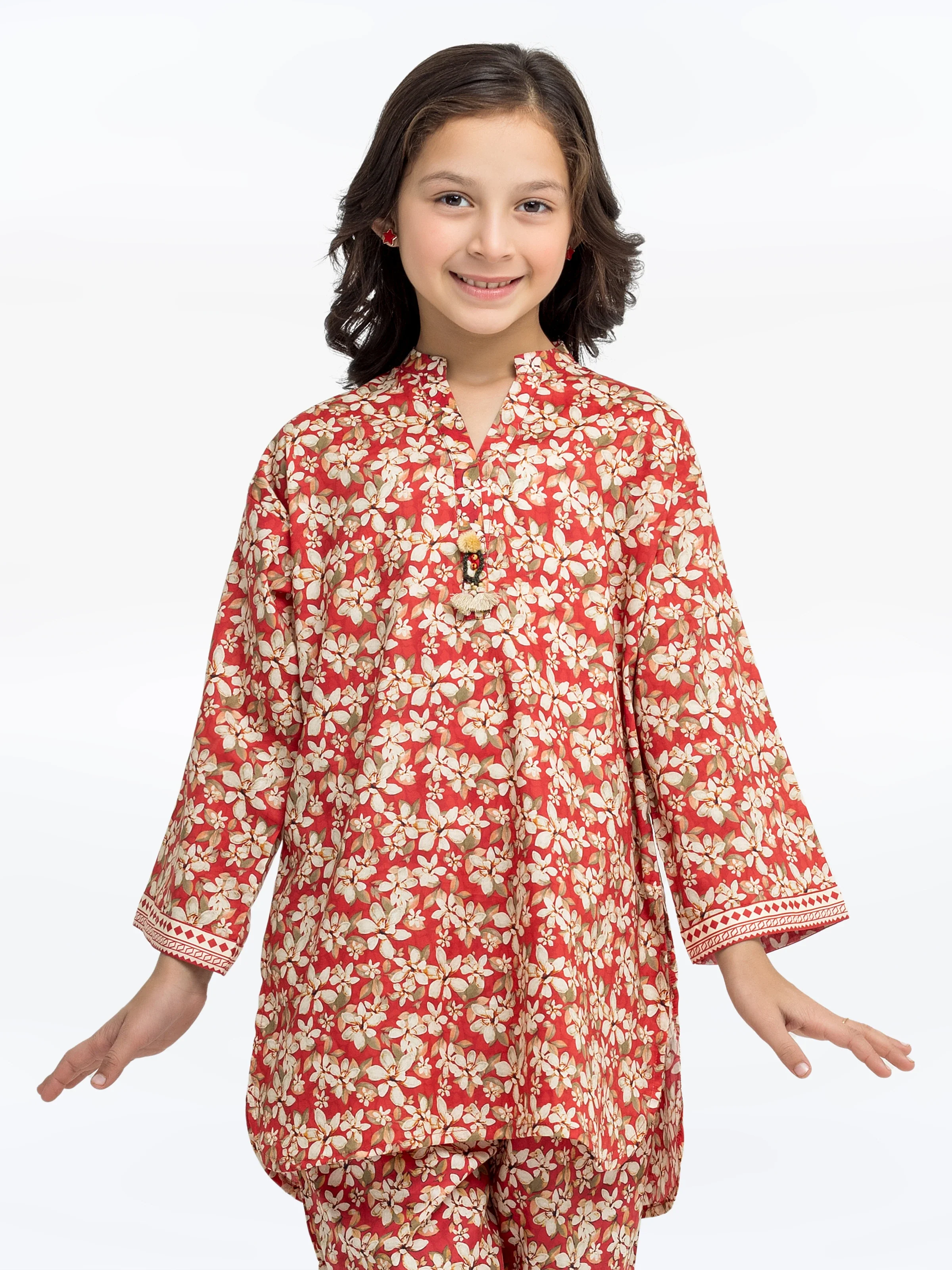 Girl's Cambric Co-ord Set - EGTKP5-70953ST - Image 2
