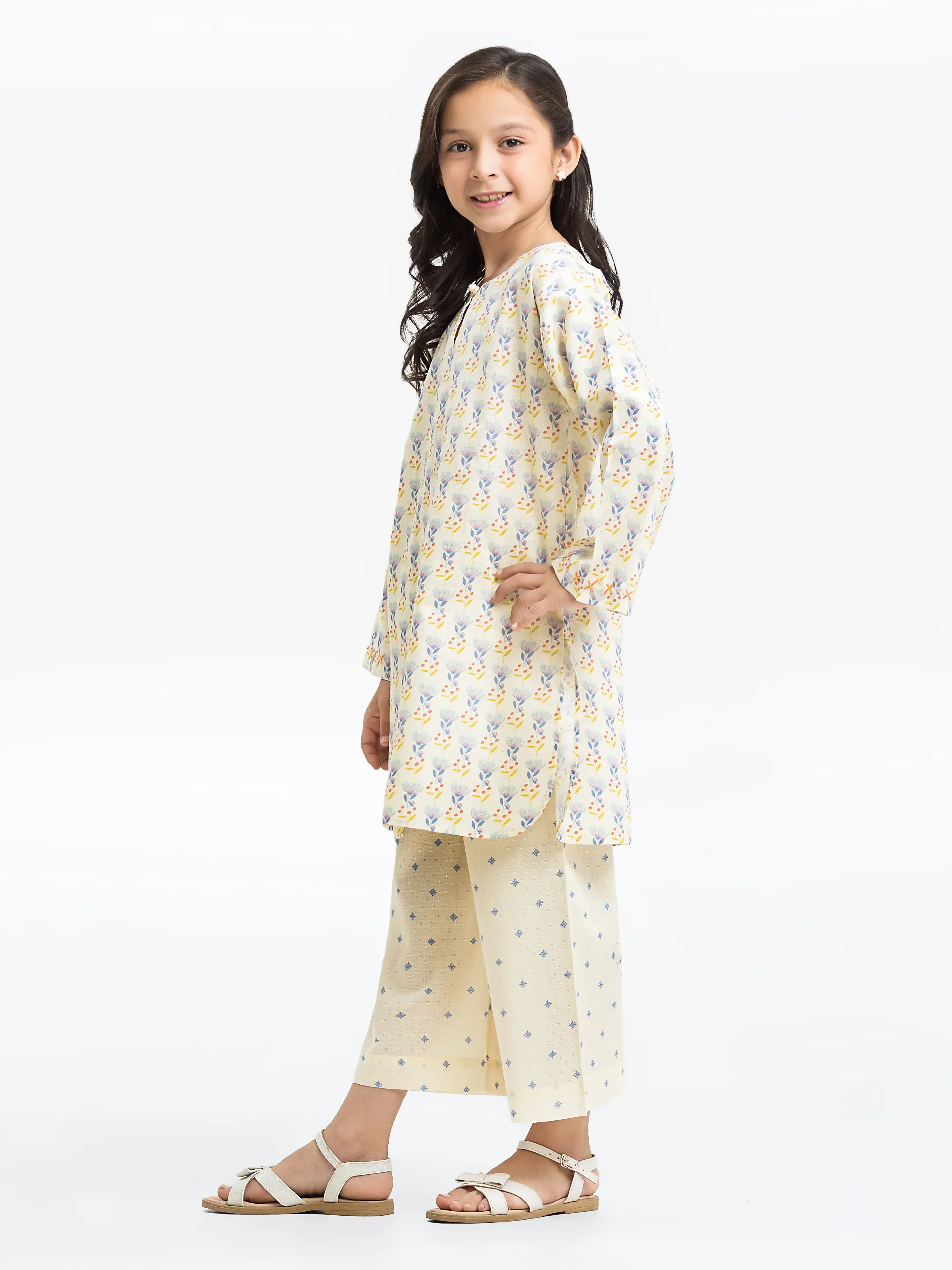 Girl's Cream Multi Pret - EGTKP24-70911ST - Image 4