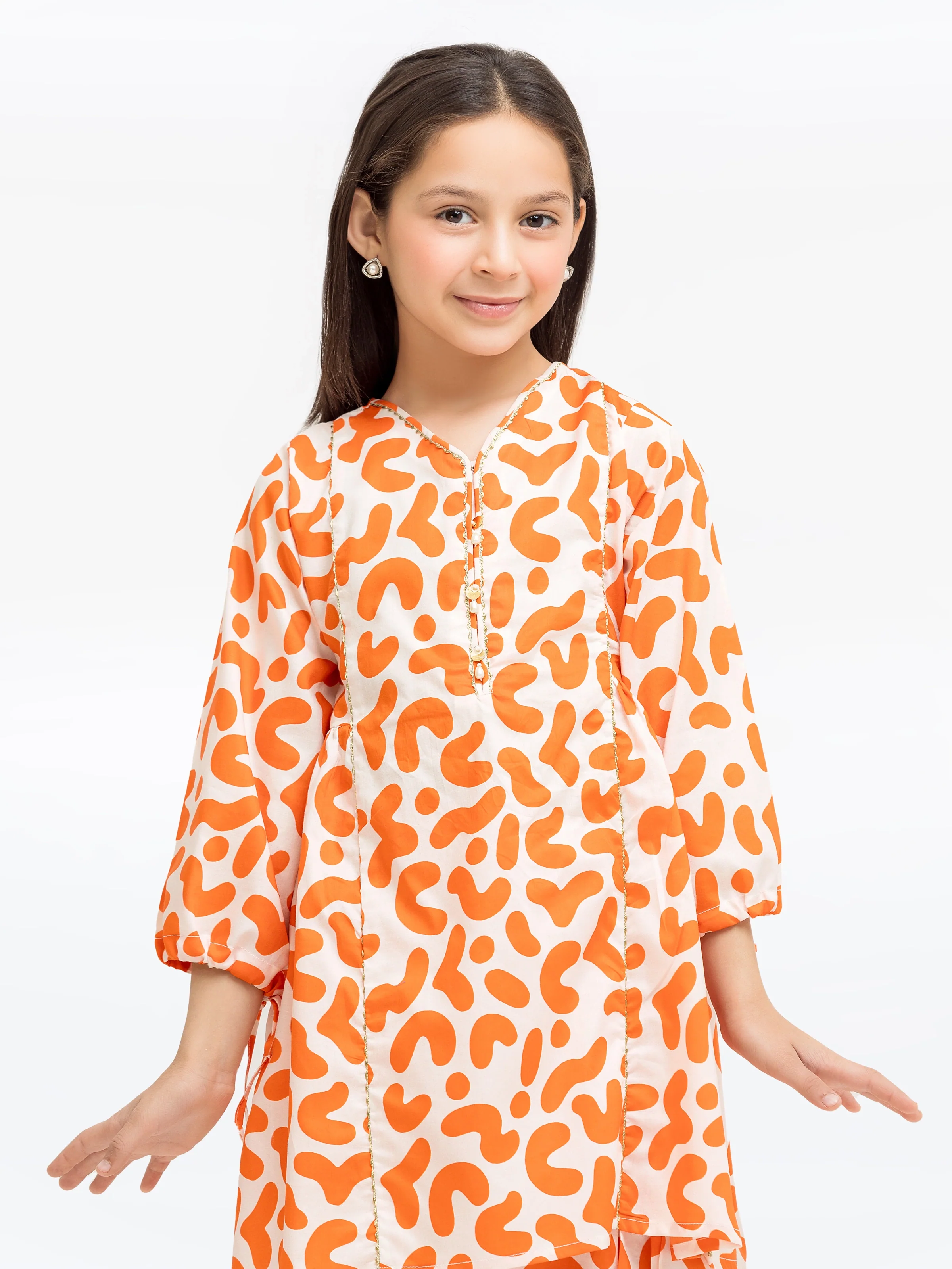 Girl's Cambric Co-ord Set - EGTKP5-70952ST - Image 2
