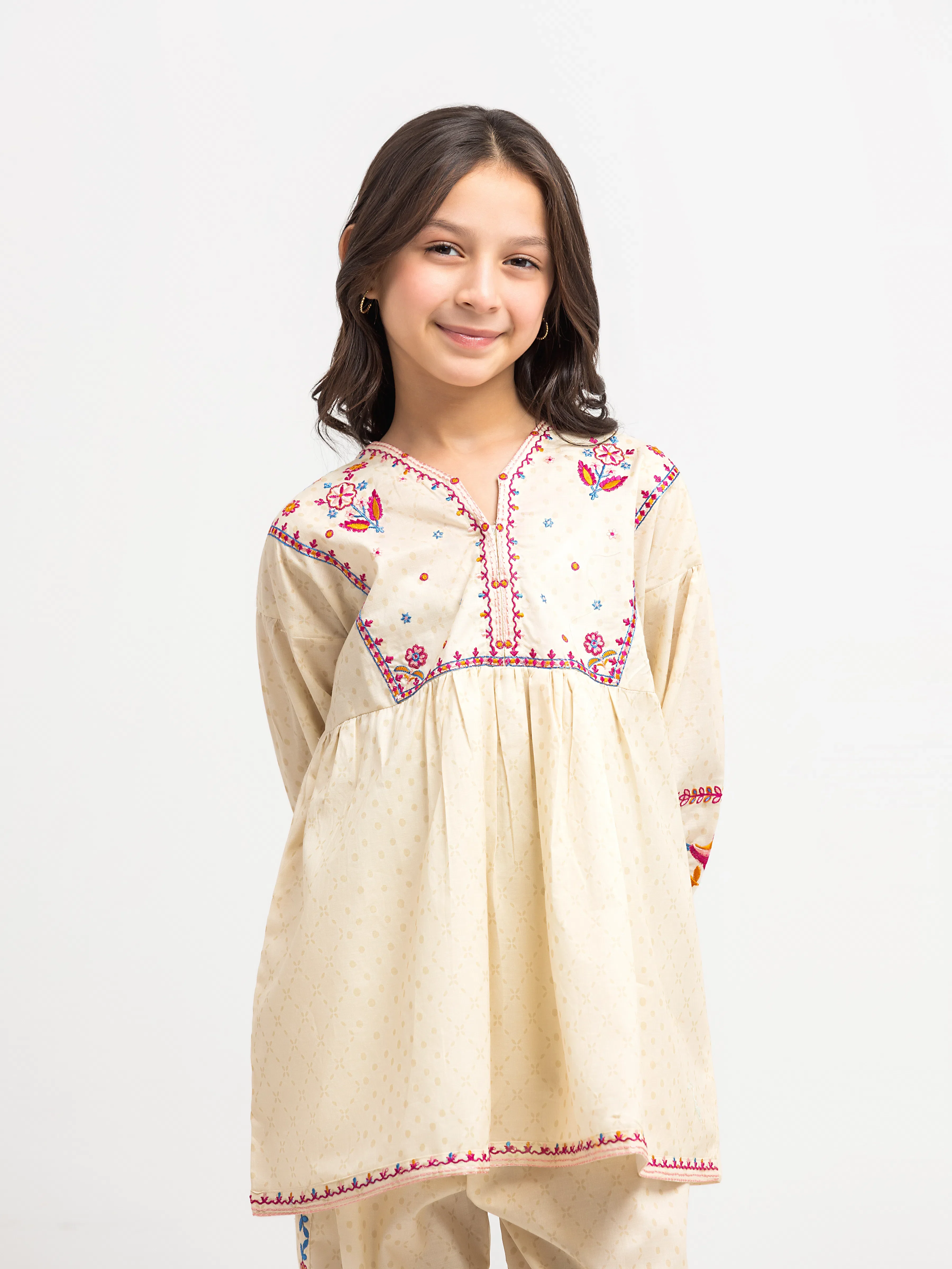 Girl's Cream Pret - EGTKEP5-73018ST - Image 2