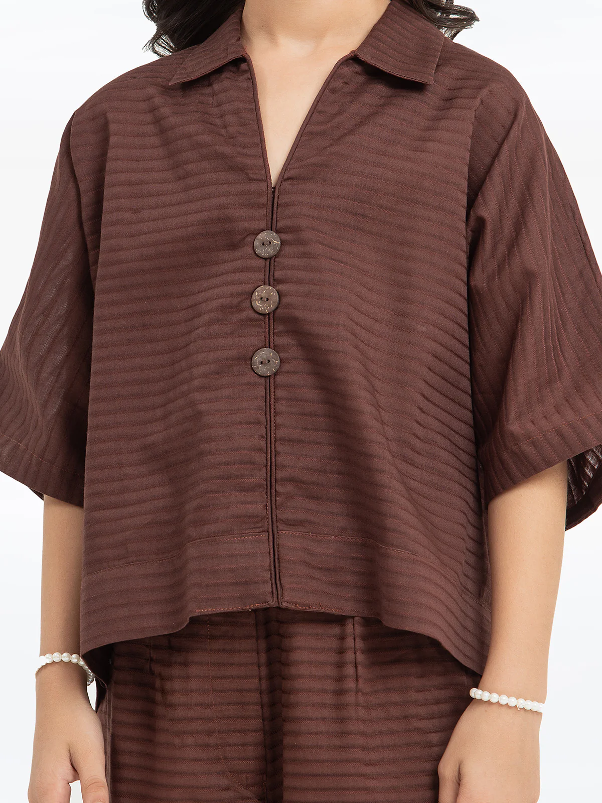 Girl's Dark Brown Co-ord Set - EGTCS23-018 - Image 4